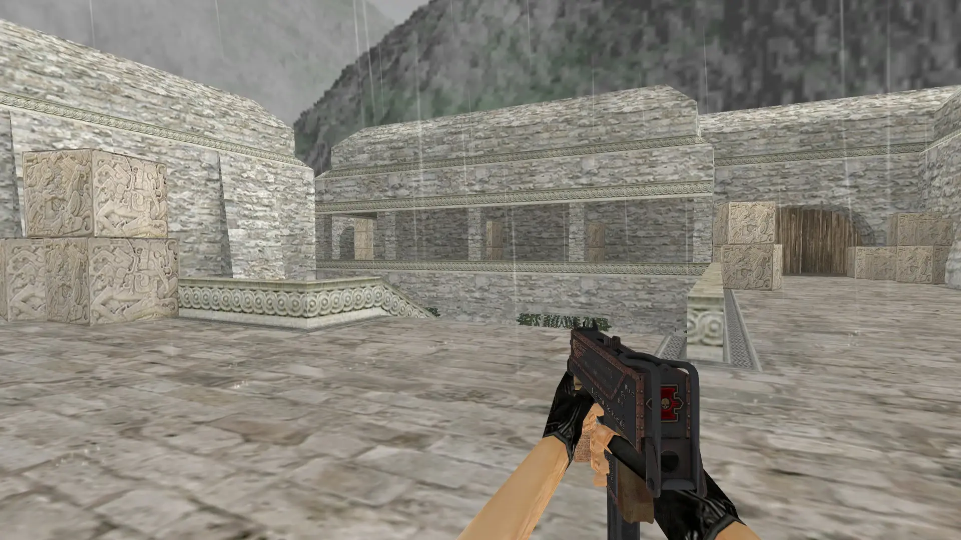 MAC-10 Inquisitor — de_aztec (first person)