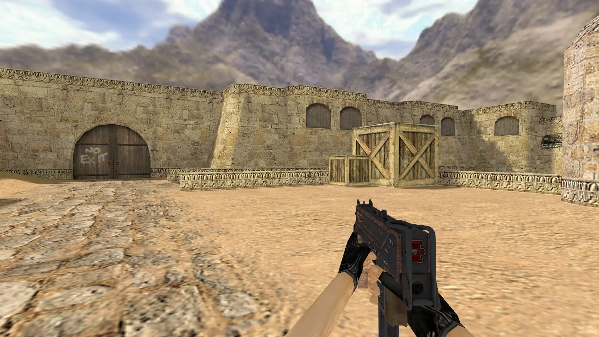MAC-10 Inquisitor — de_dust2 (first person)