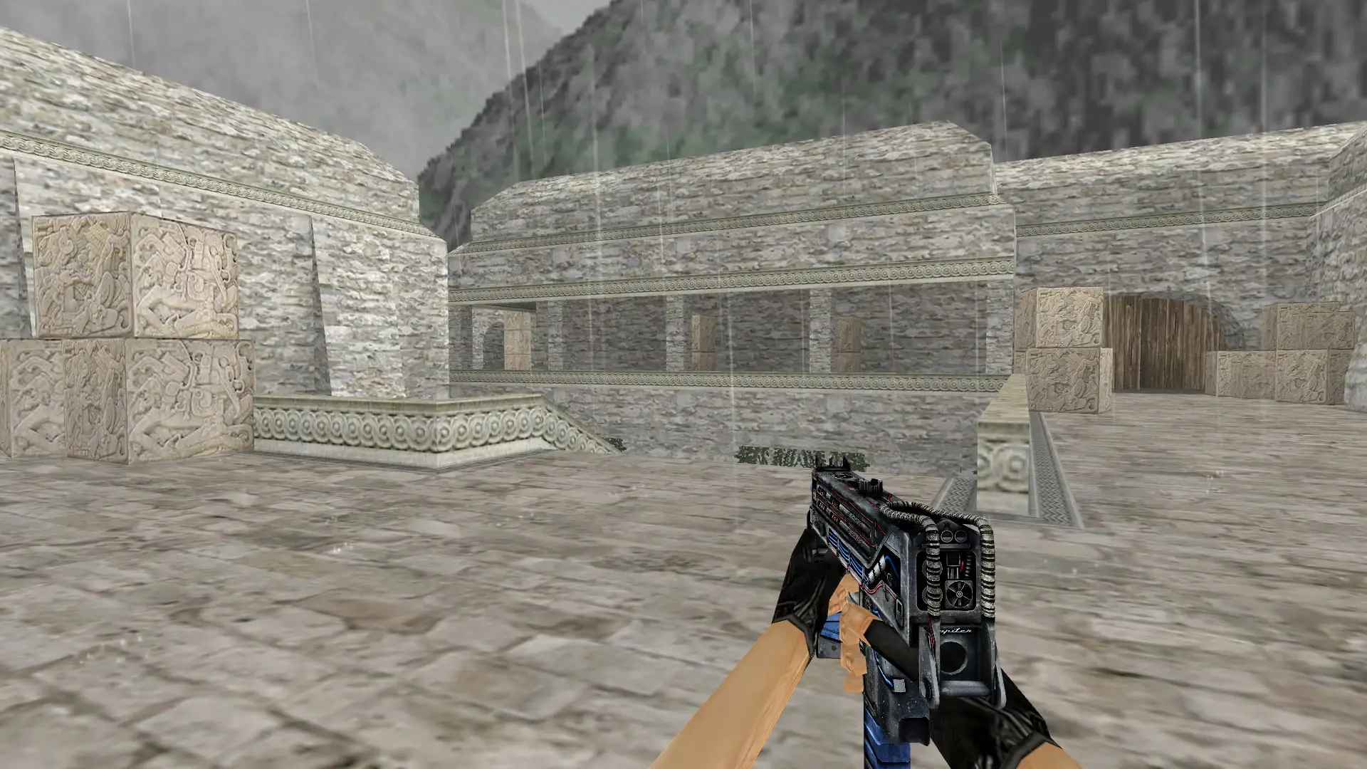 MAC-10 Jupiter 266 — de_aztec (first person)