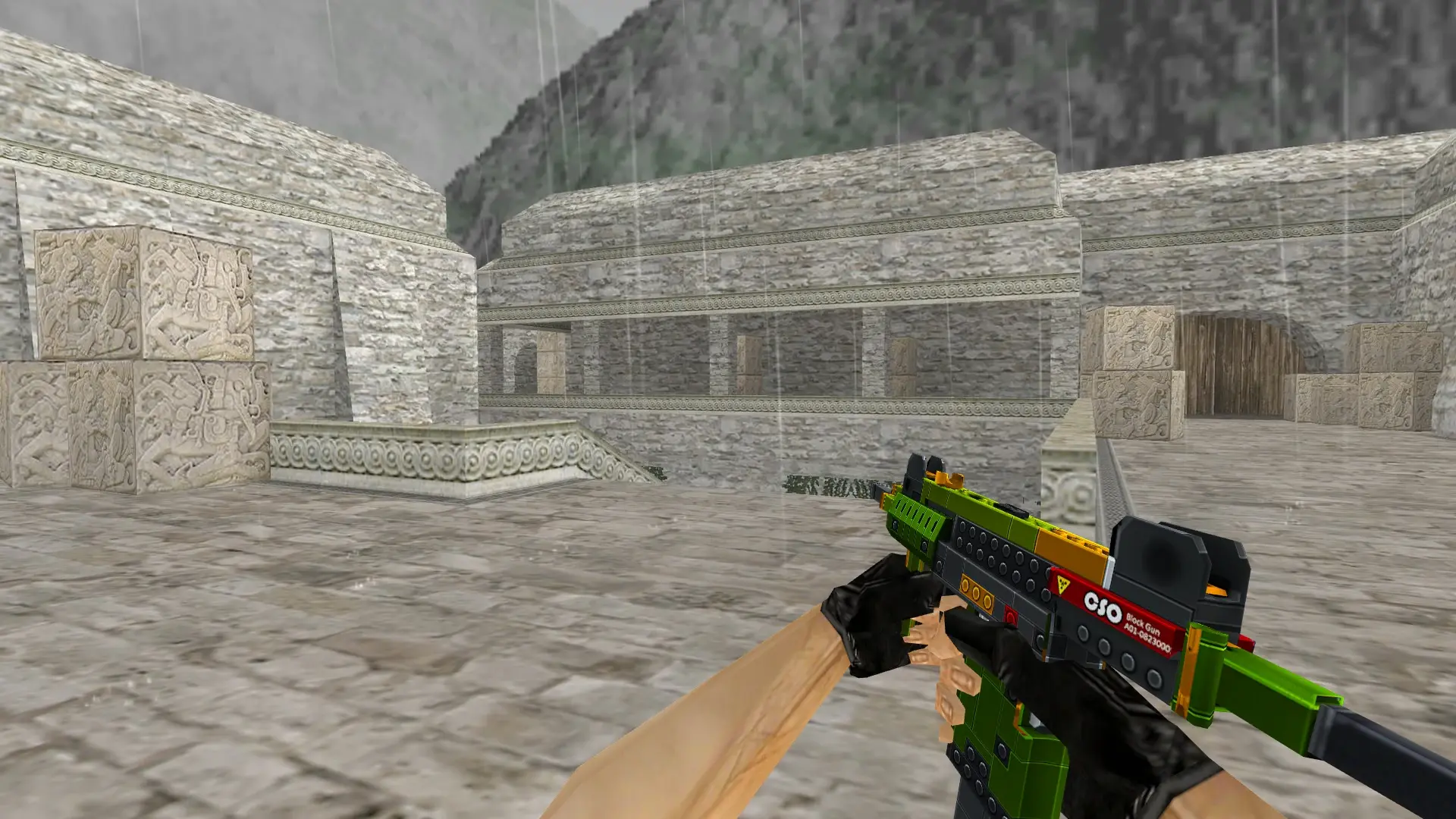Aztec Minecraft Build MAC-10 Lego - CS 1.6 Model - CS Nation