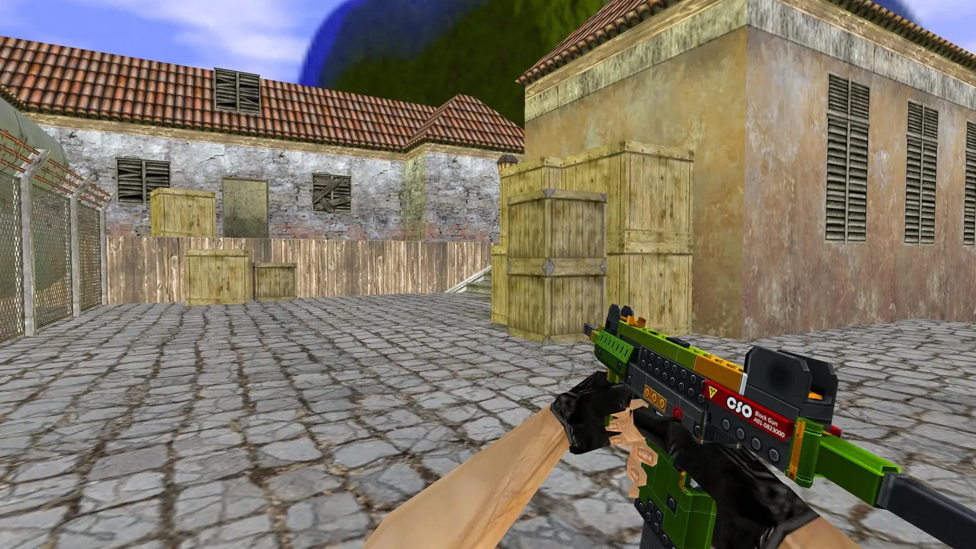 MAC-10 Lego — de_inferno (first person)