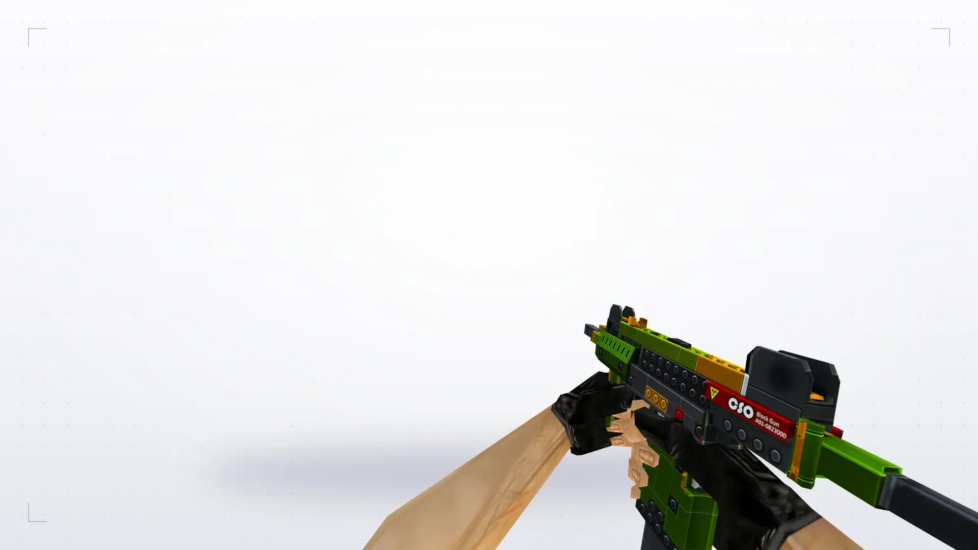 MAC-10 Lego — first person