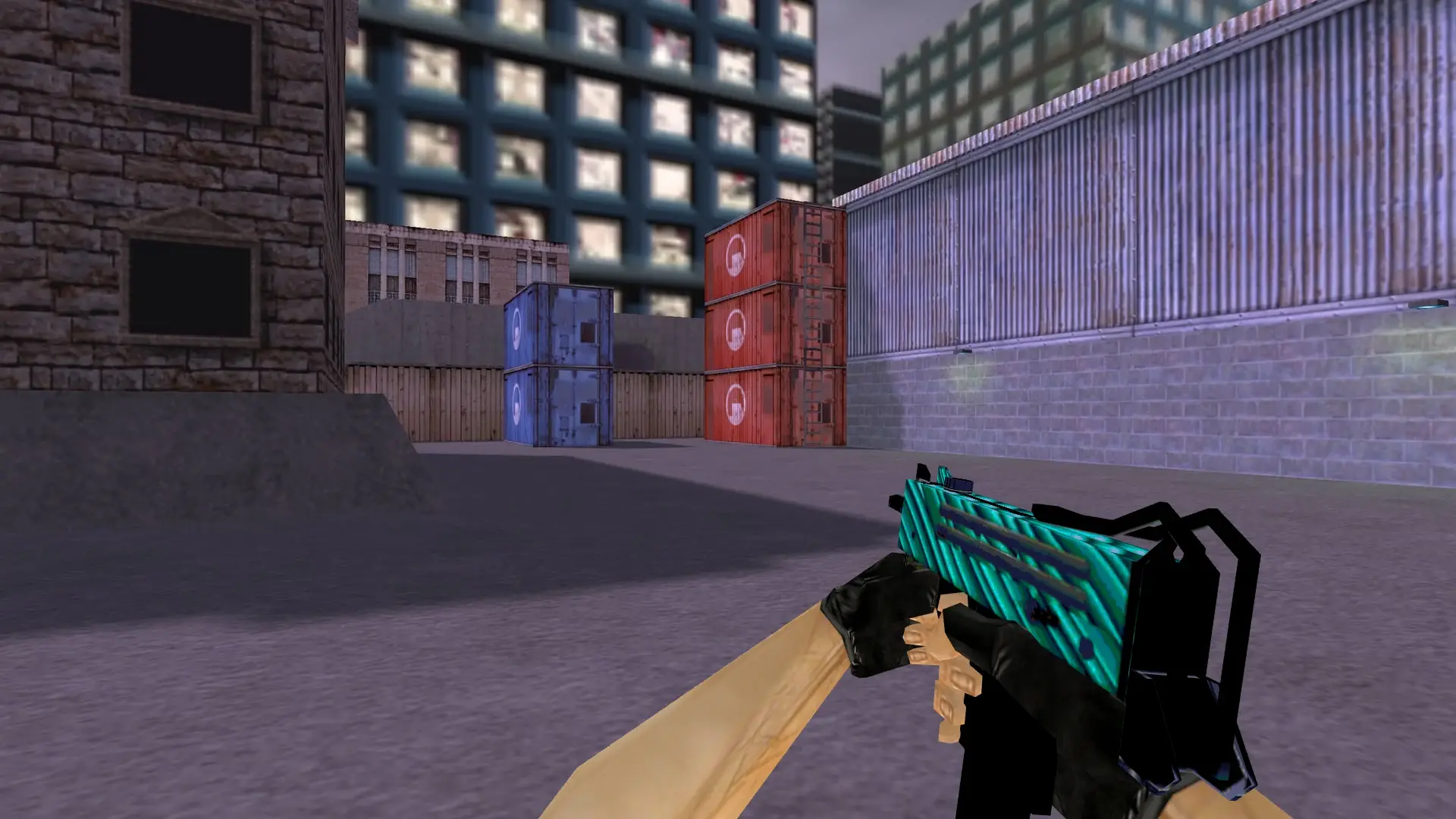 MAC-10 | Malachite — cs_assault (first person)
