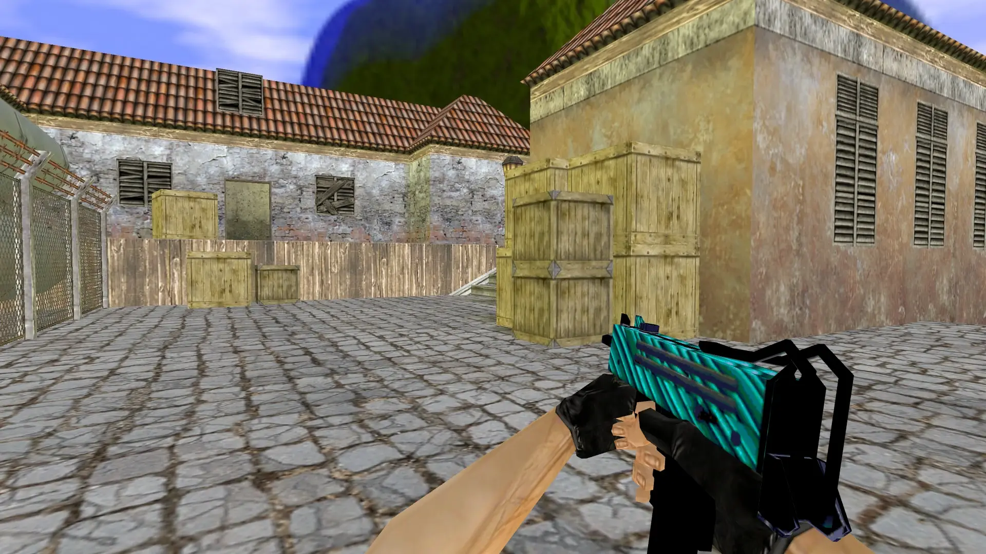 MAC-10 | Malachite — de_inferno (first person)