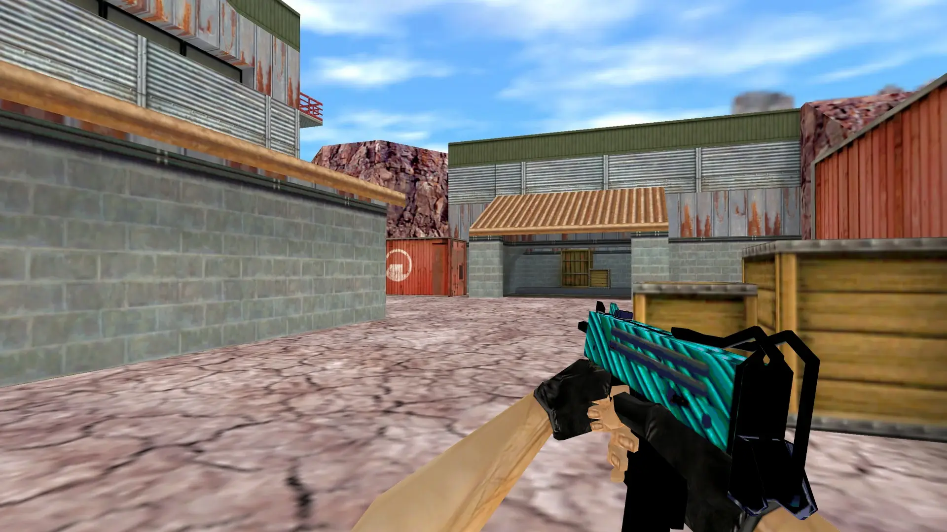 MAC-10 | Malachite — de_nuke (first person)