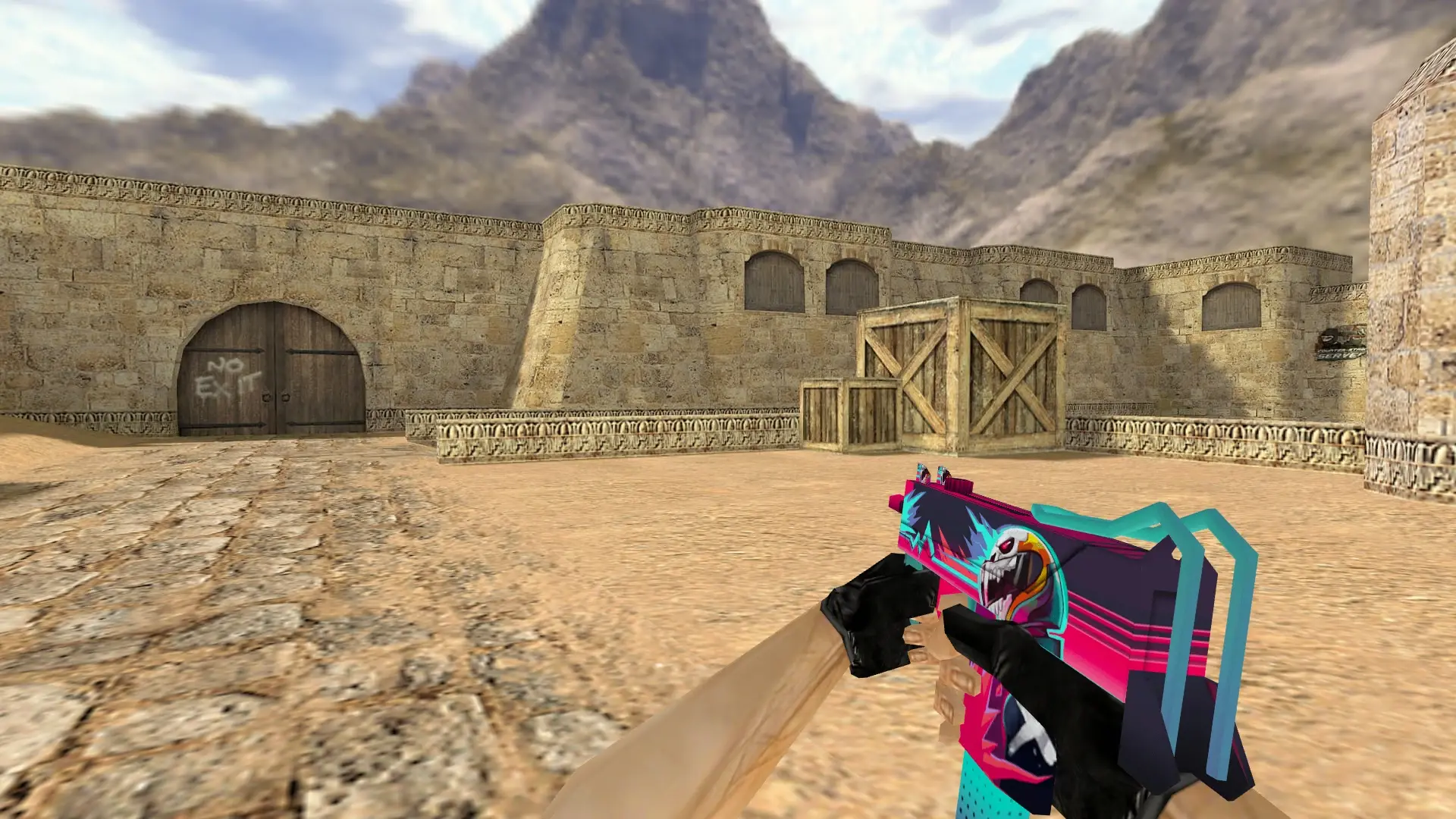 MAC-10 | Neon Rider — de_dust2 (first person)