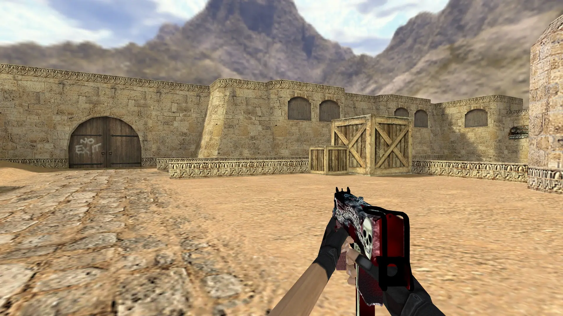 MAC-10 Obscure — de_dust2 (first person)