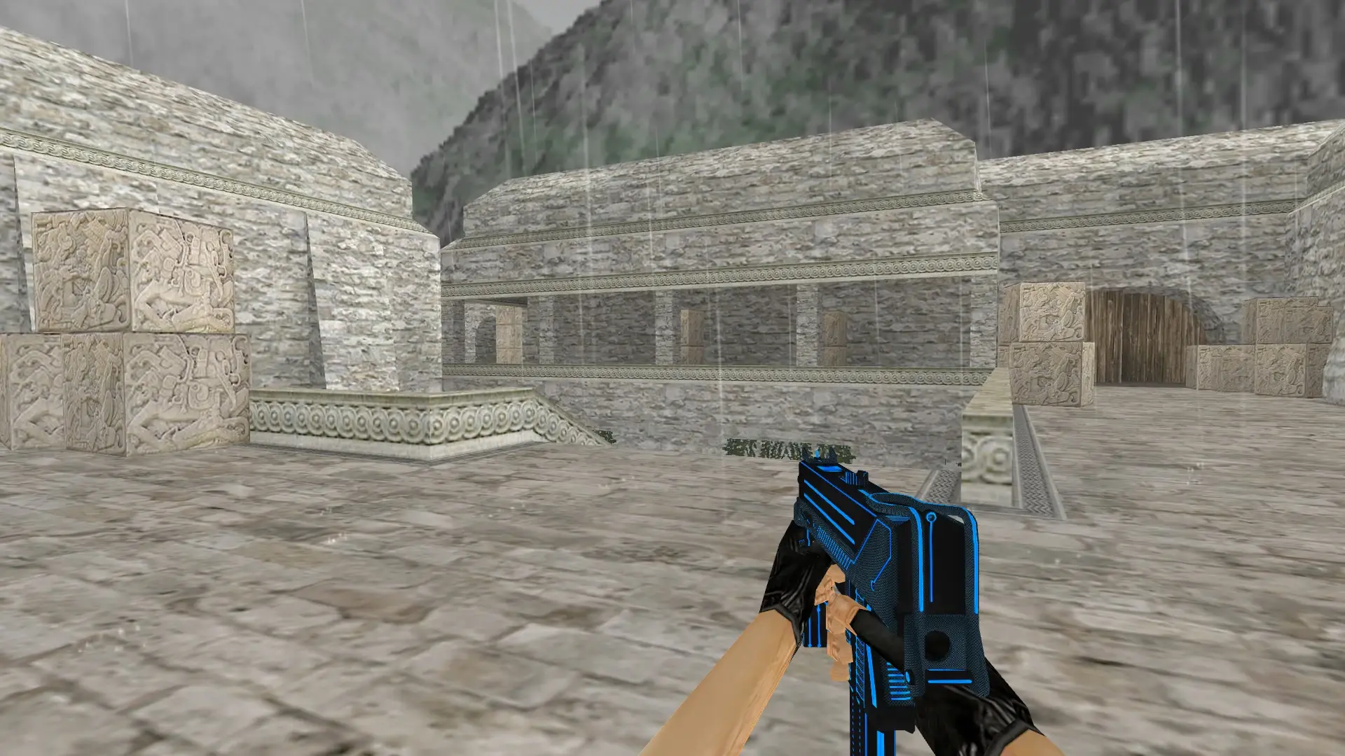MAC-10 Plasmax — de_aztec (first person)