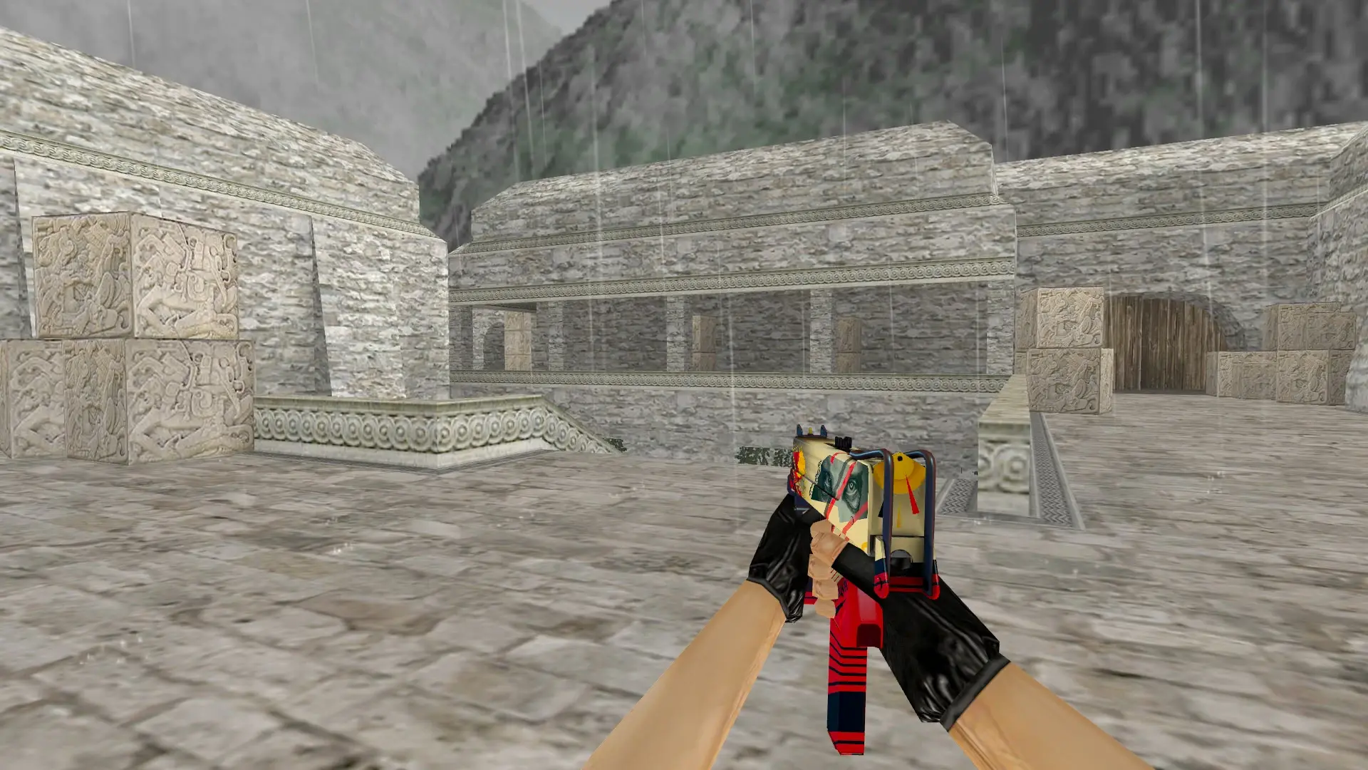 MAC-10 Propaganda — de_aztec (first person)