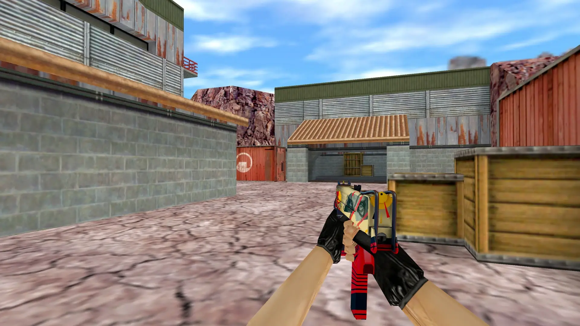 MAC-10 Propaganda — de_nuke (first person)