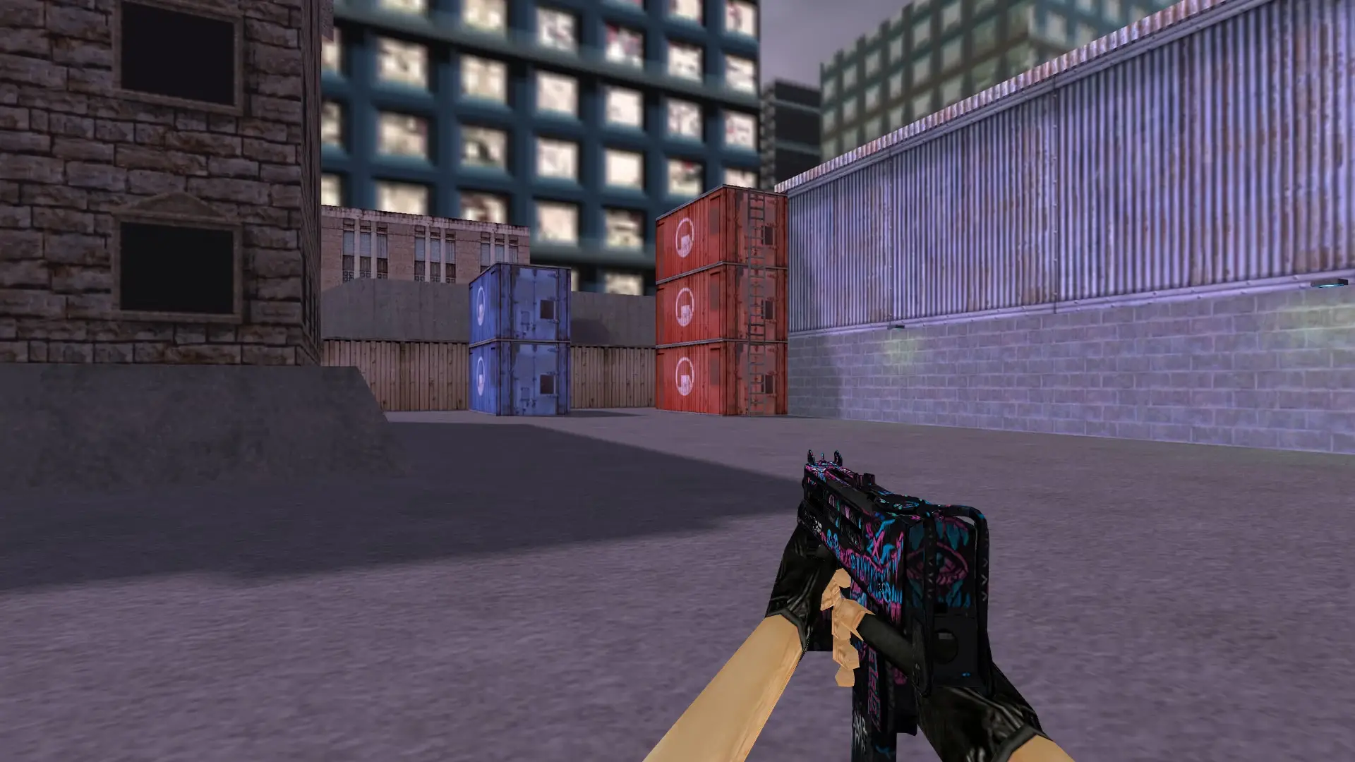 MAC-10 Psycho — cs_assault (first person)