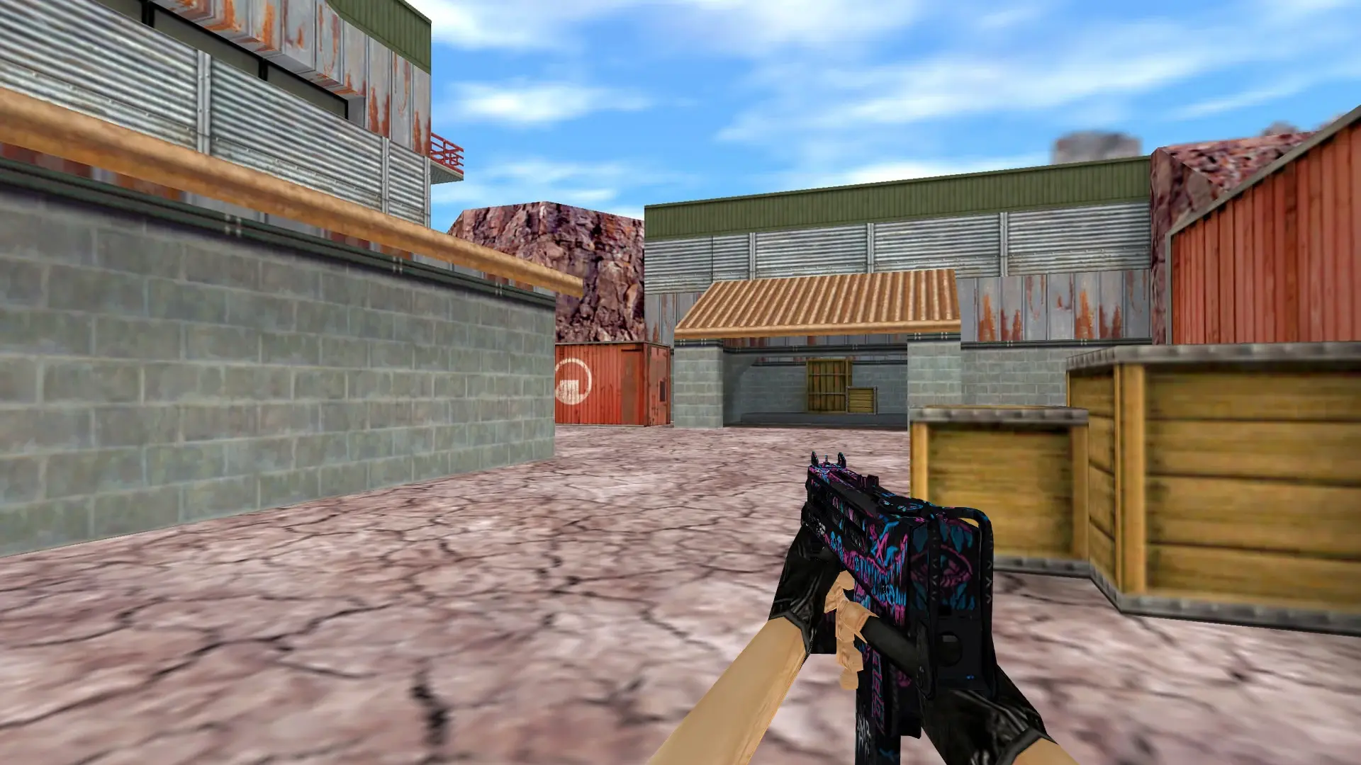 MAC-10 Psycho — de_nuke (first person)