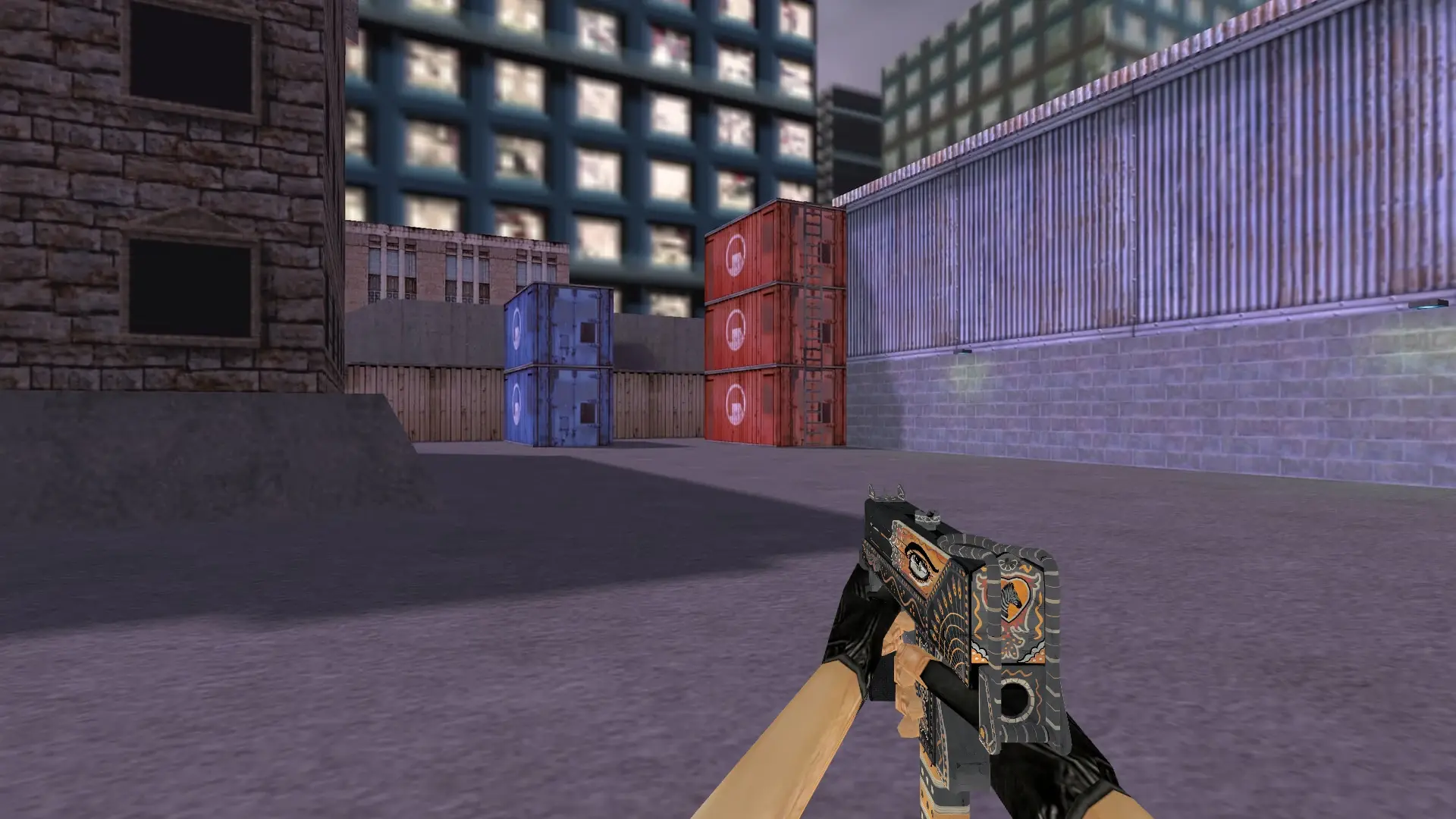 MAC-10 Rangeen — cs_assault (first person)