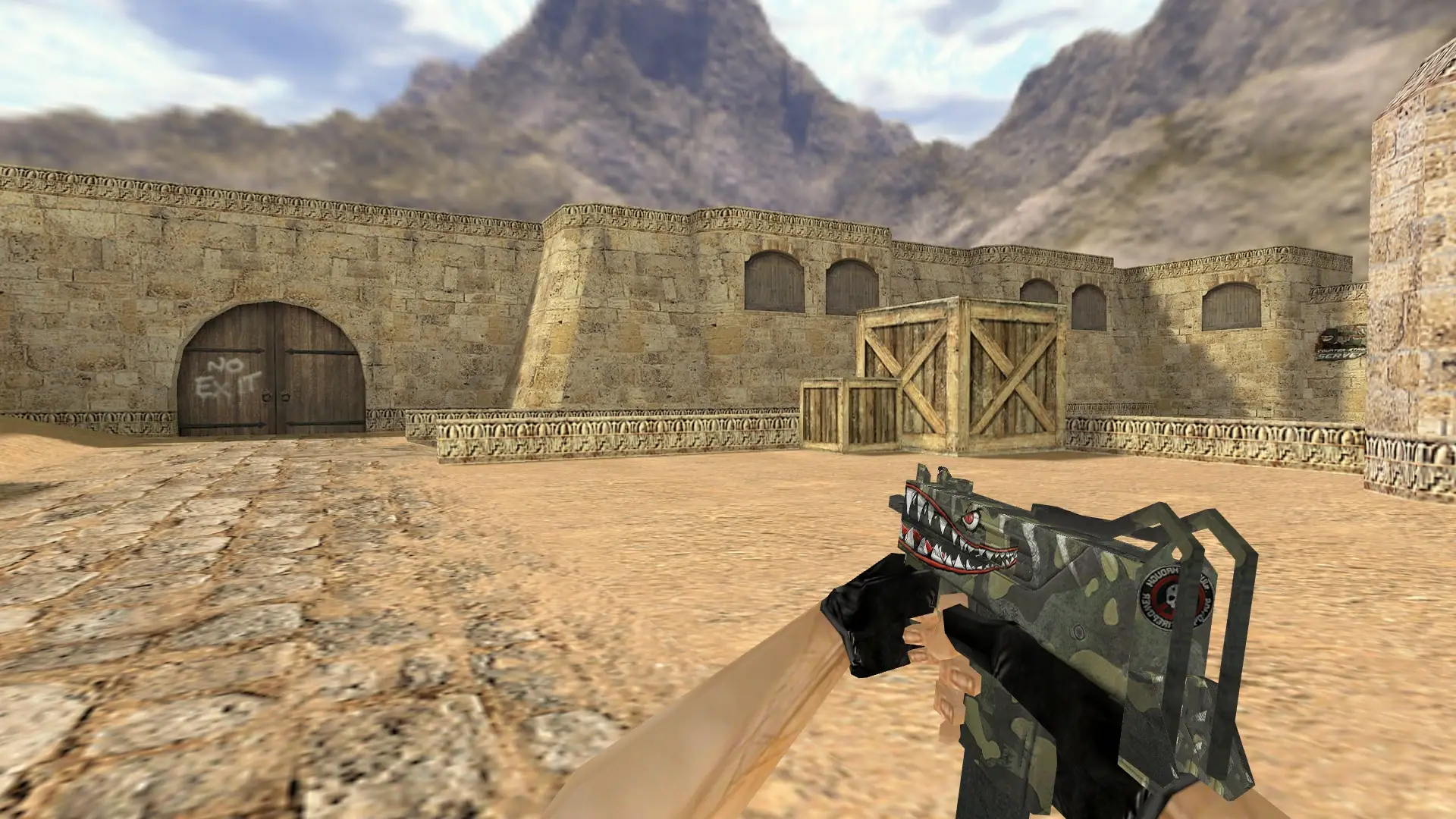 MAC-10 Spitfire — de_dust2 (first person)