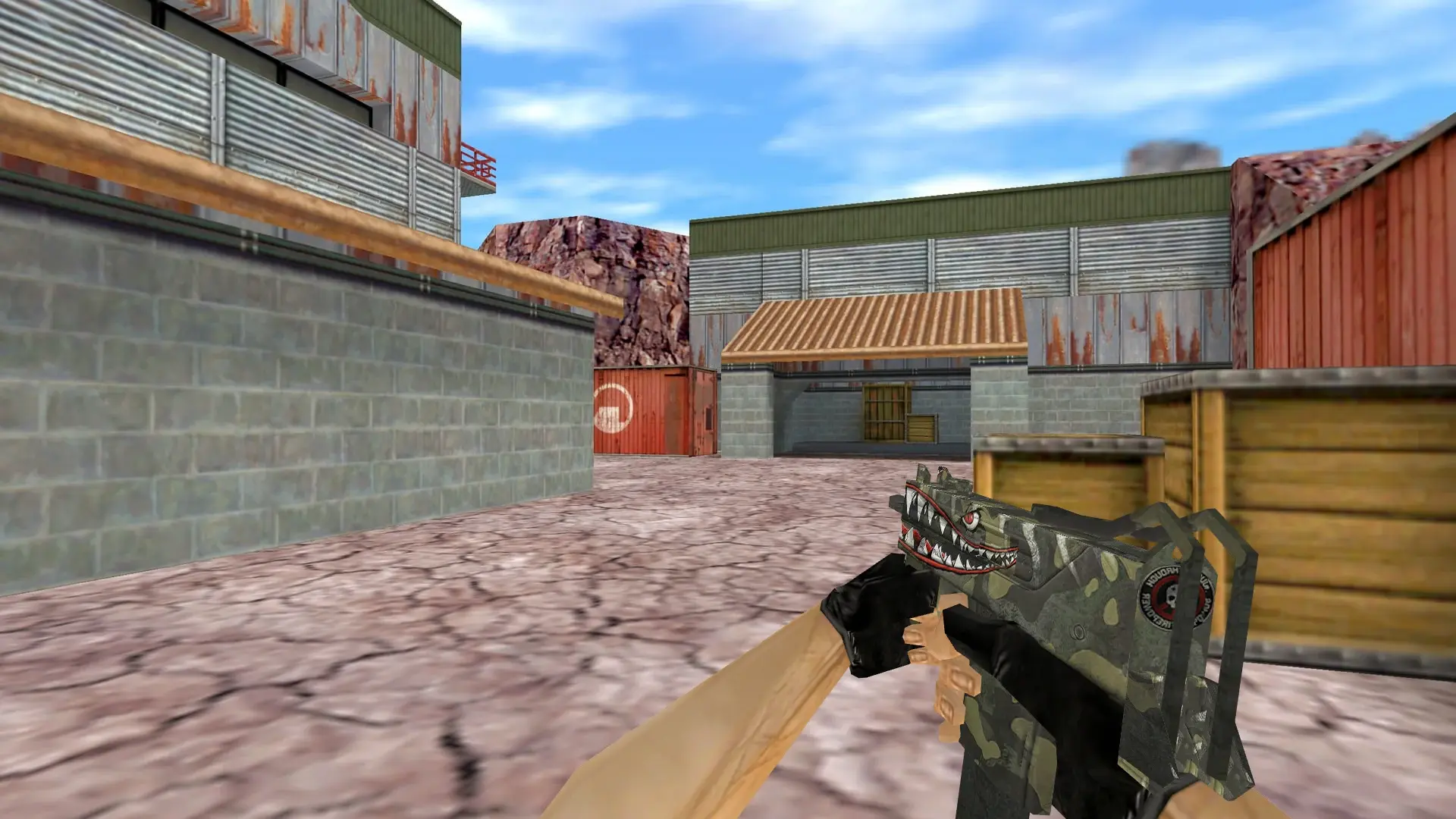 MAC-10 Spitfire — de_nuke (first person)