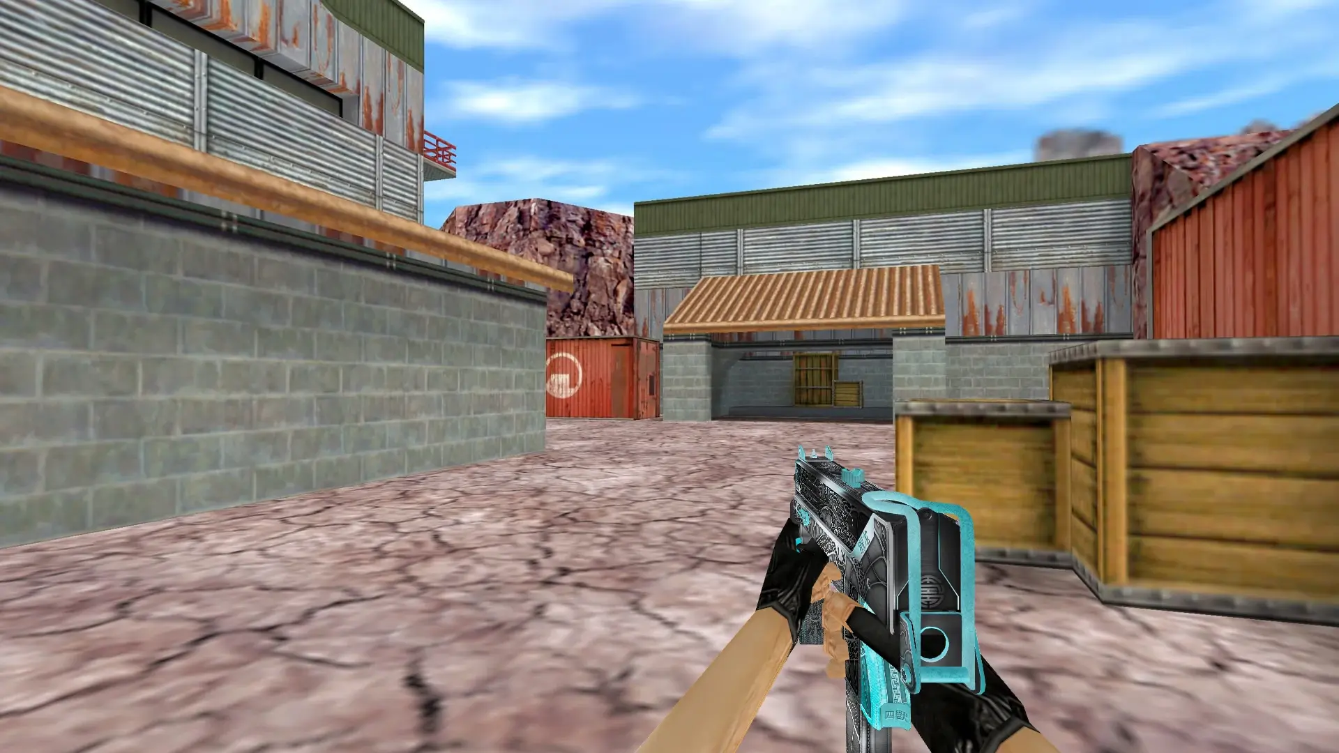 MAC-10 Steel Dragon — de_nuke (first person)