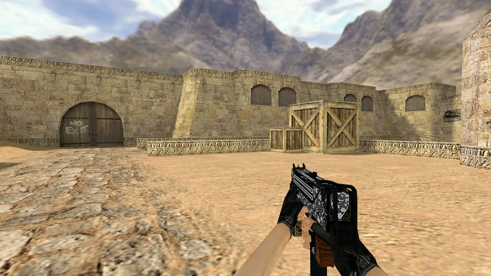 MAC-10 Tales of The Hunter — de_dust2 (first person)