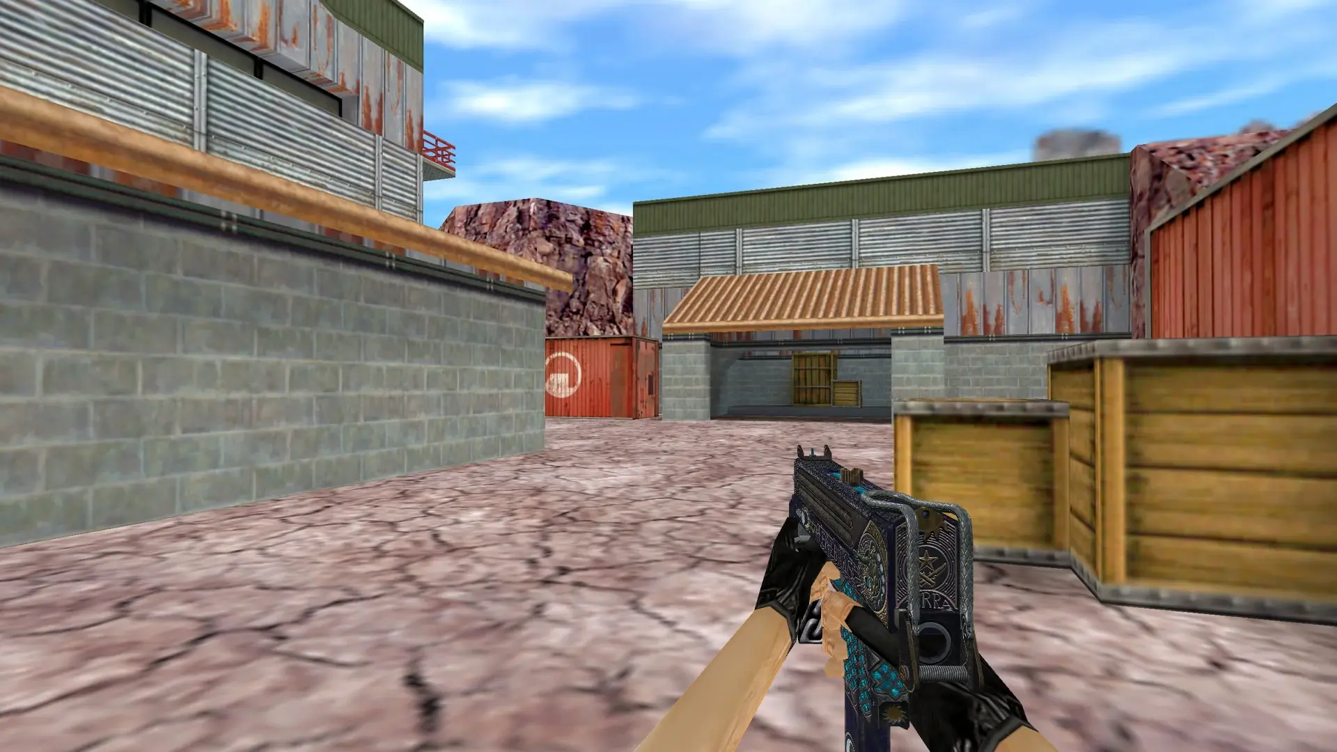 MAC-10 Tenebras — de_nuke (first person)