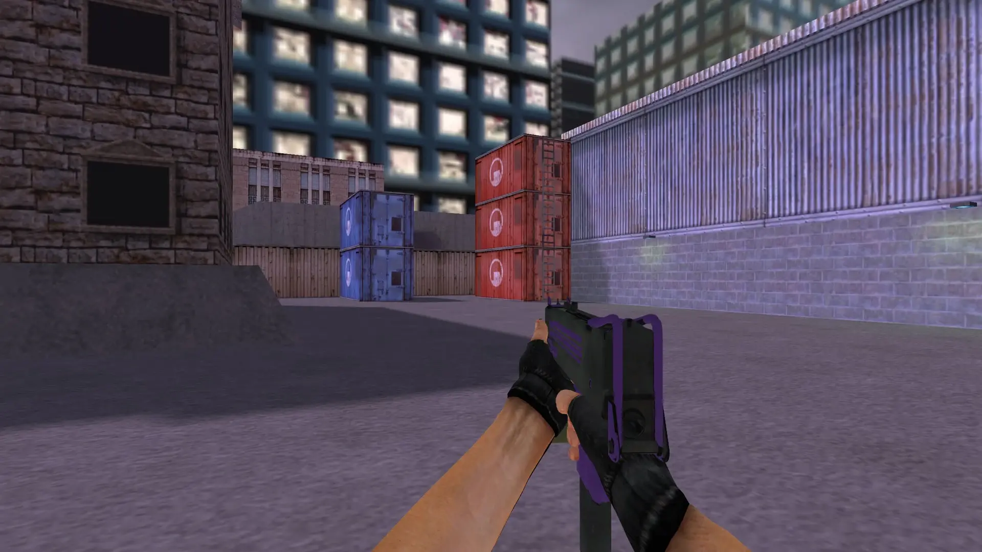 MAC-10 Ultraviolet — cs_assault (first person)