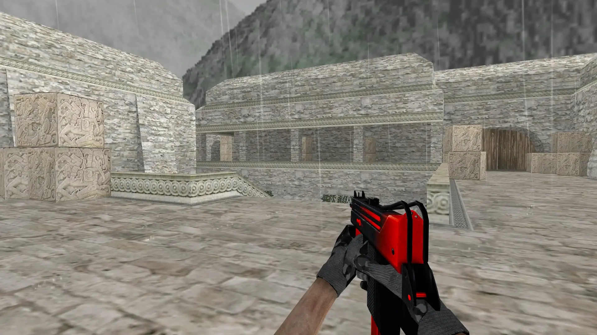 MAC-11 Charge — de_aztec (first person)