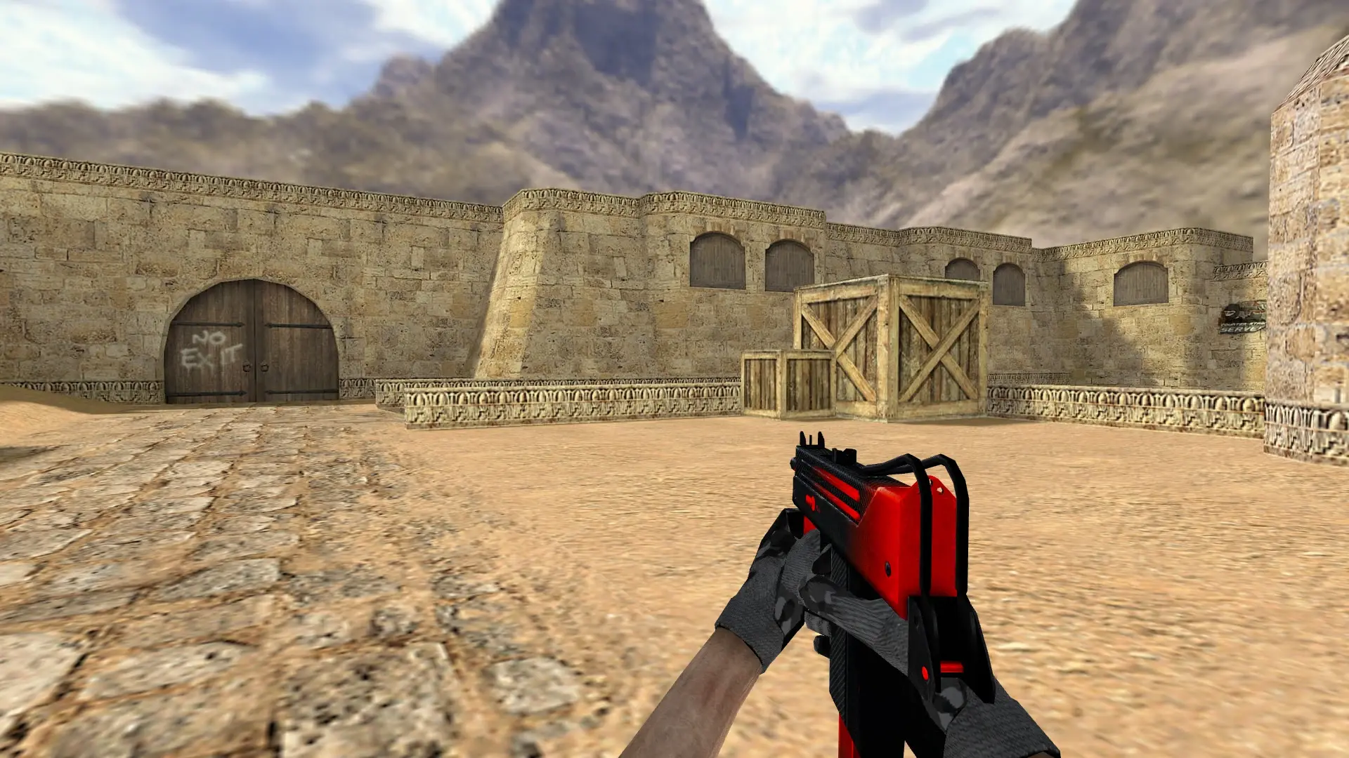 MAC-11 Charge — de_dust2 (first person)