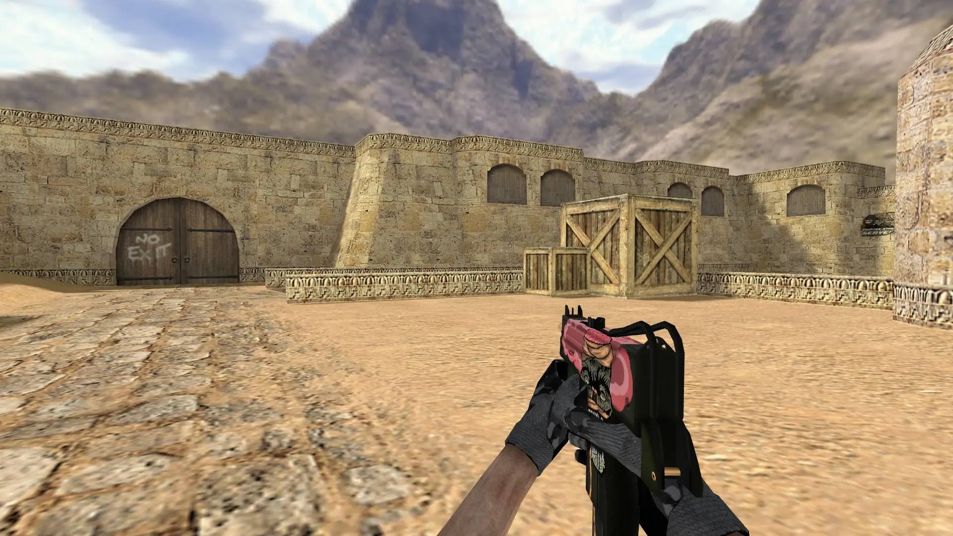 MAC-11 Curse — de_dust2 (first person)