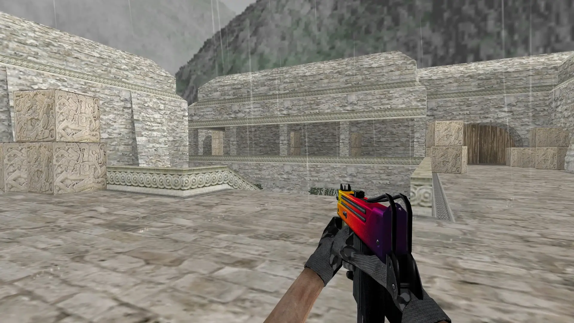 MAC-11 Fade — de_aztec (first person)