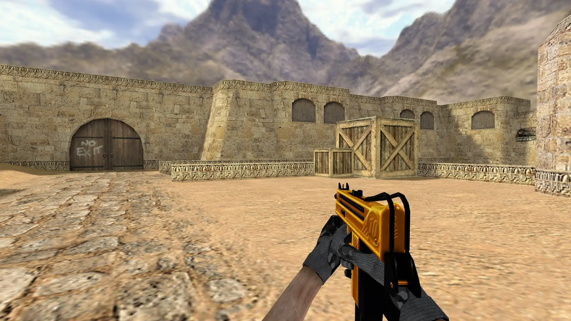 MAC-11 Fold — de_dust2 (first person)