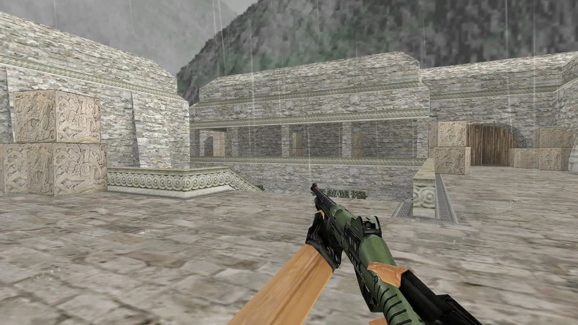 Nova Juggernaut Green — de_aztec (first person)