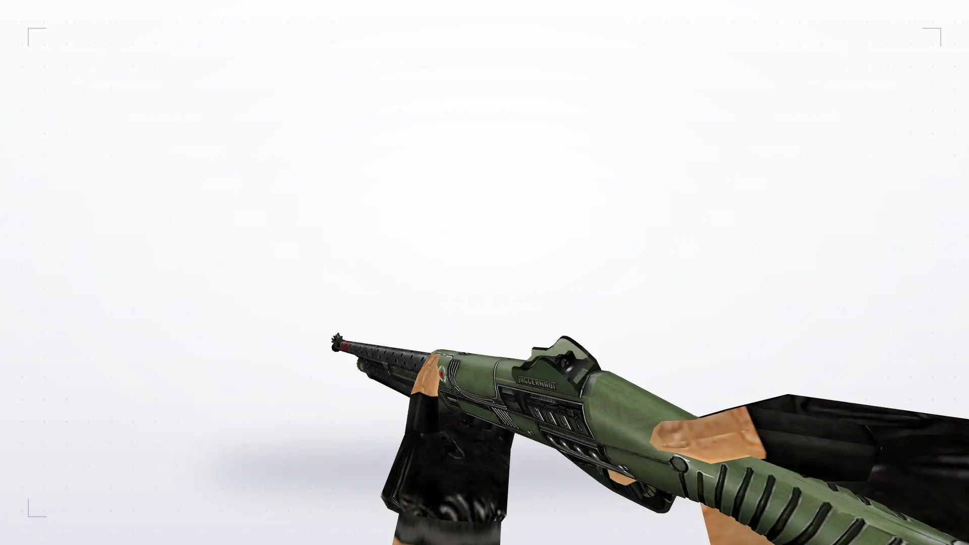 Nova Juggernaut Green — first person