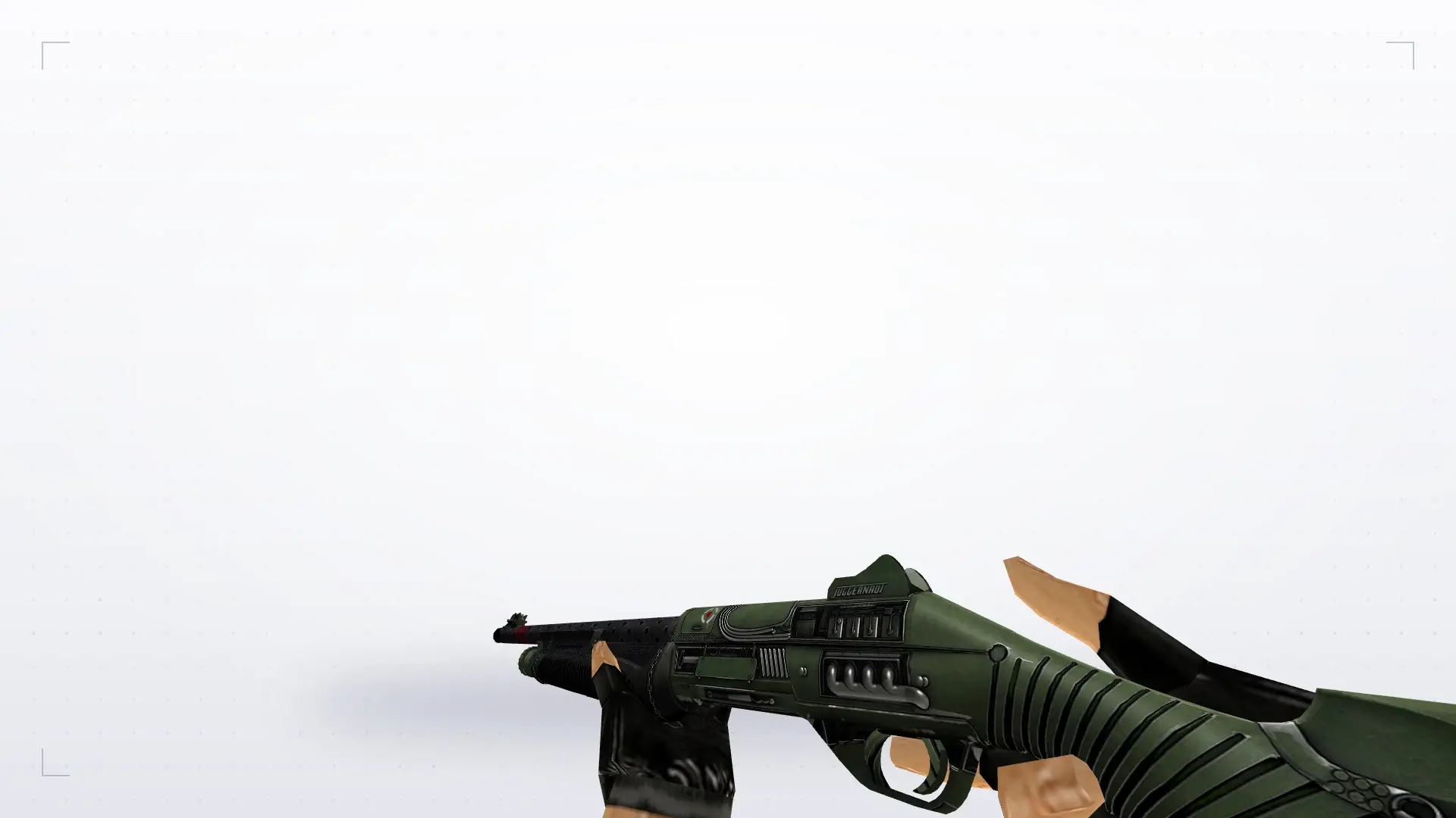 Nova Juggernaut Green — first person