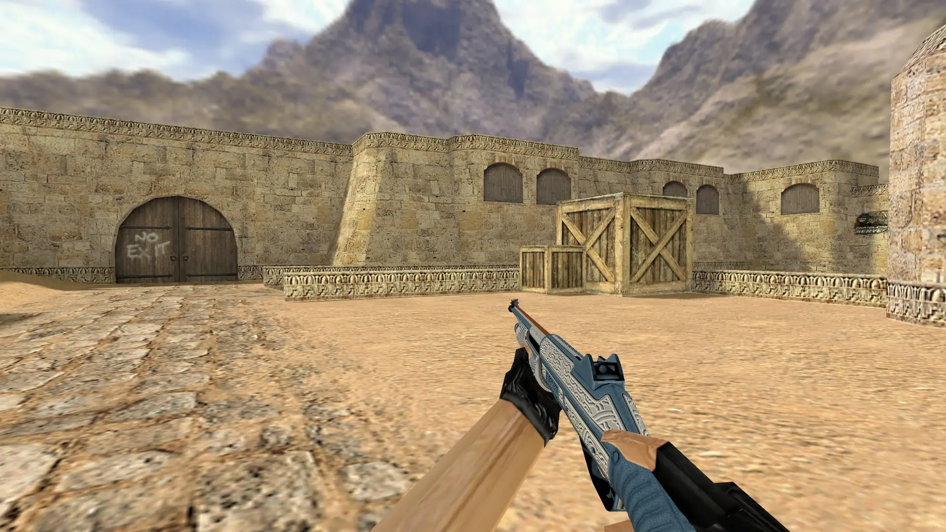 M3: Tread — de_dust2 (first person)