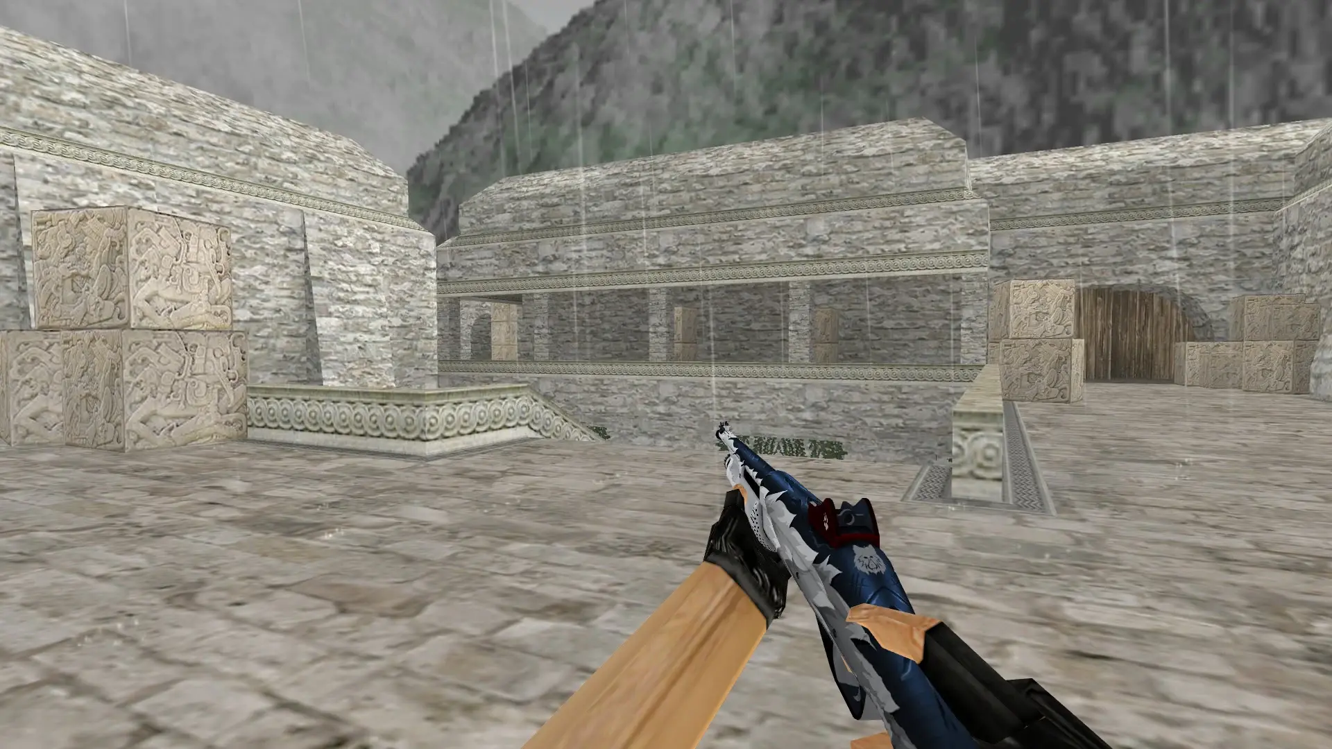 M3: White Fang — de_aztec (first person)