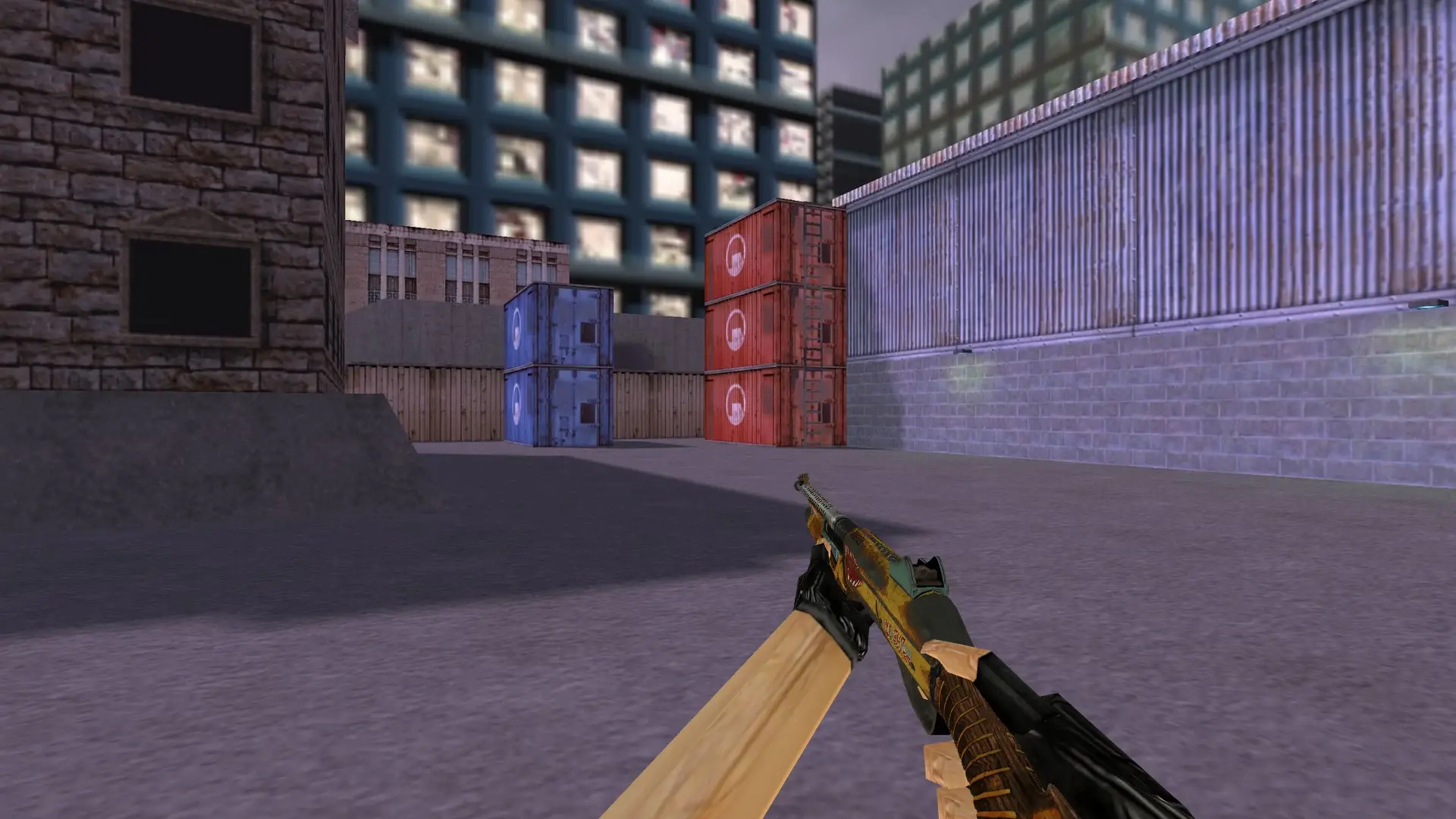 M3 | Wild Six — cs_assault (first person)