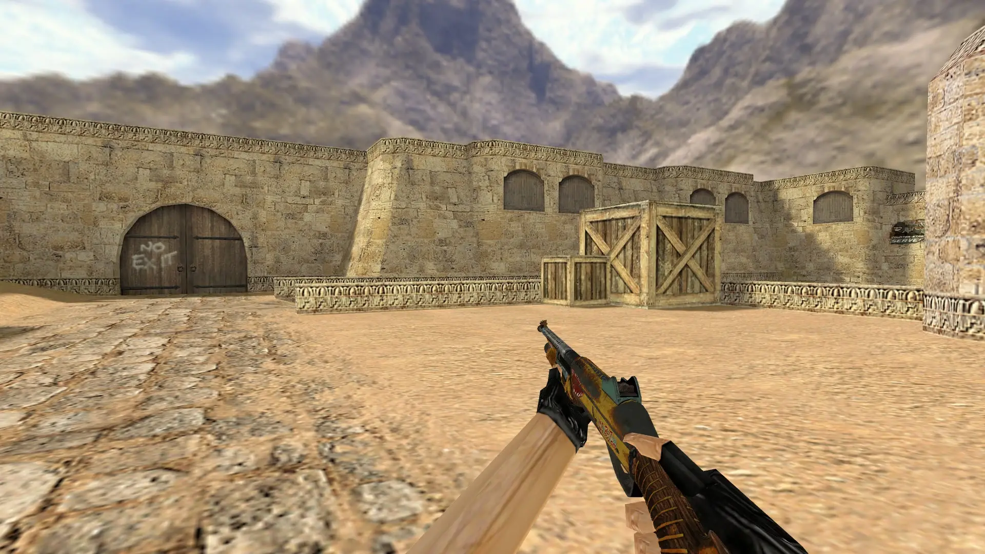 M3 | Wild Six — de_dust2 (first person)