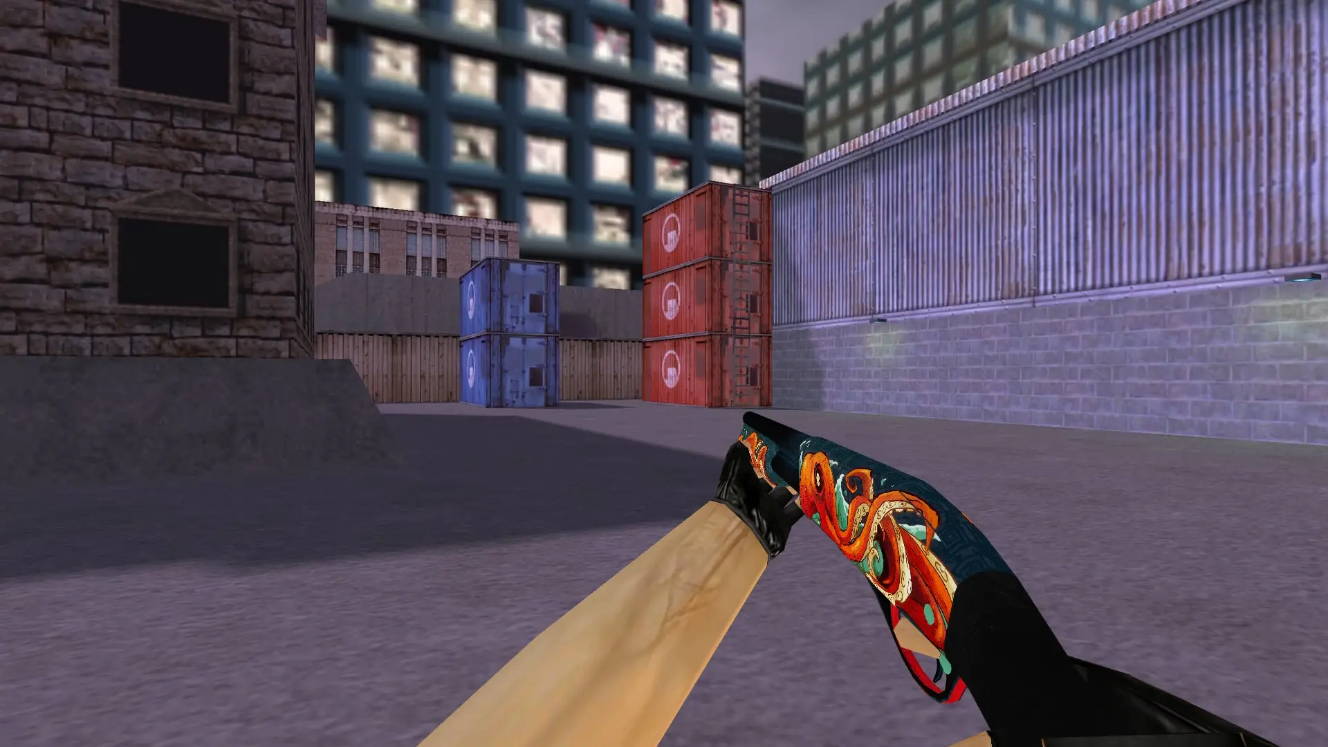 Sawed-Off | The Kraken — cs_assault (first person)