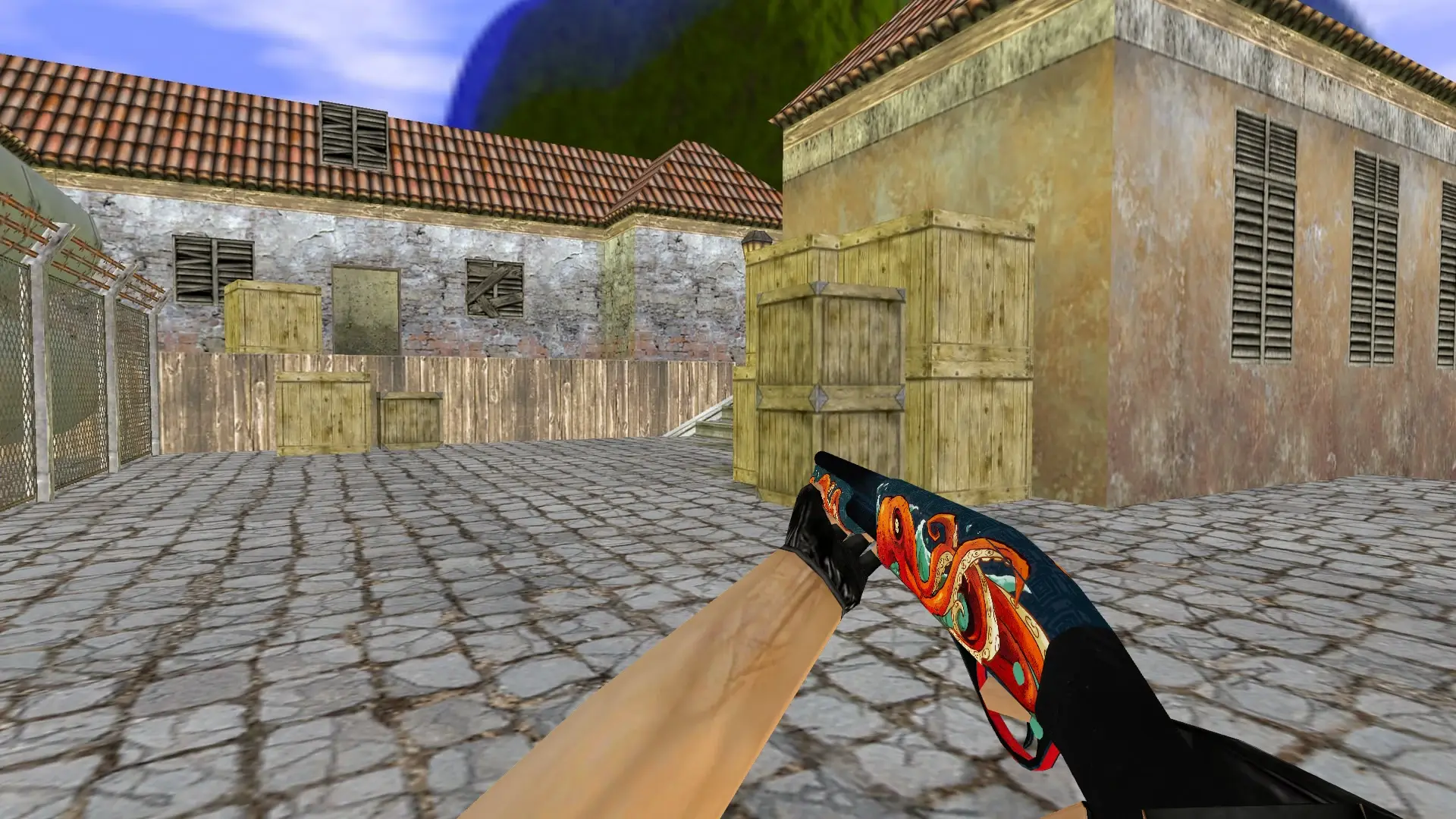 Sawed-Off | The Kraken — de_inferno (first person)