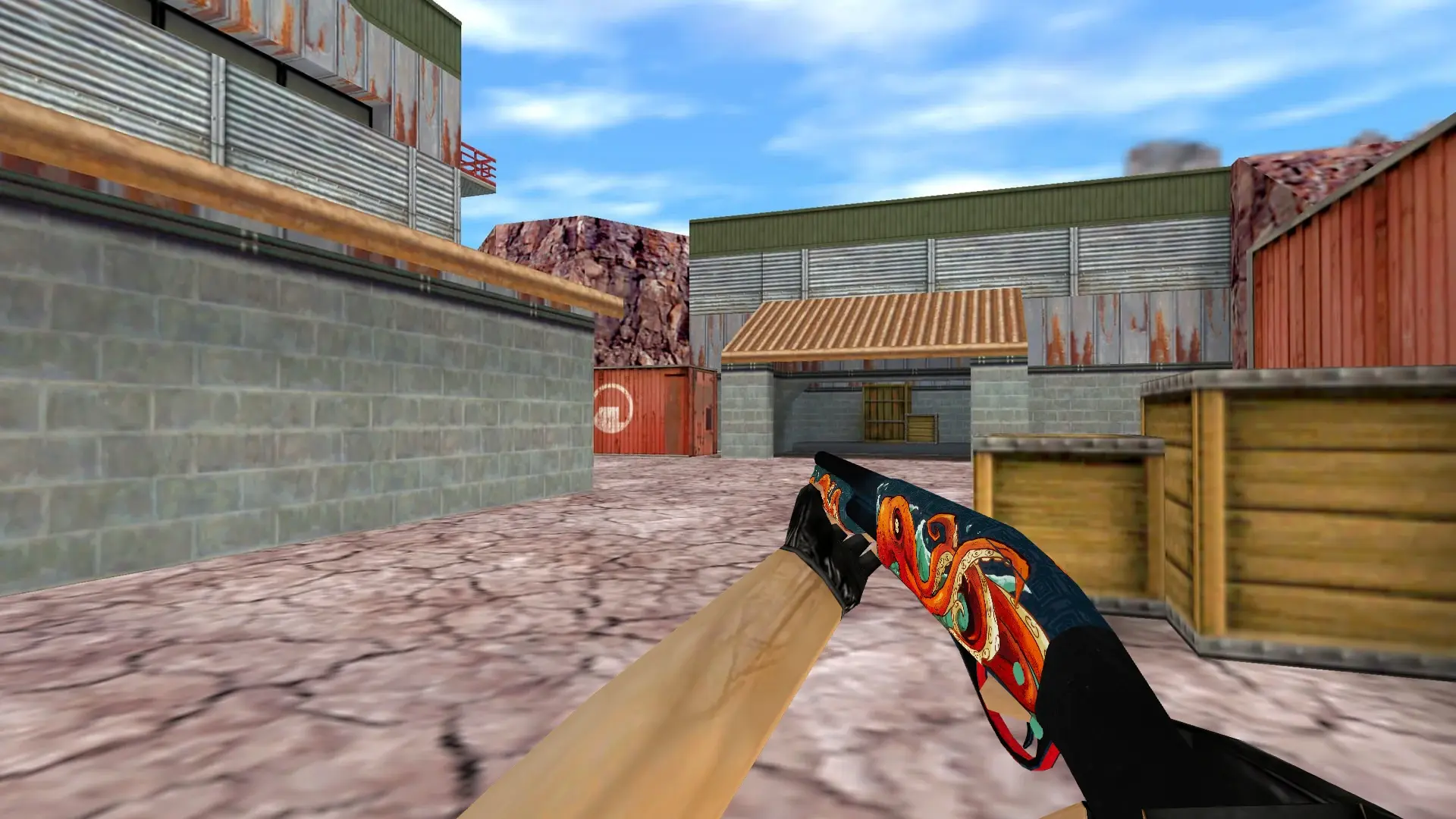 Sawed-Off | The Kraken — de_nuke (first person)