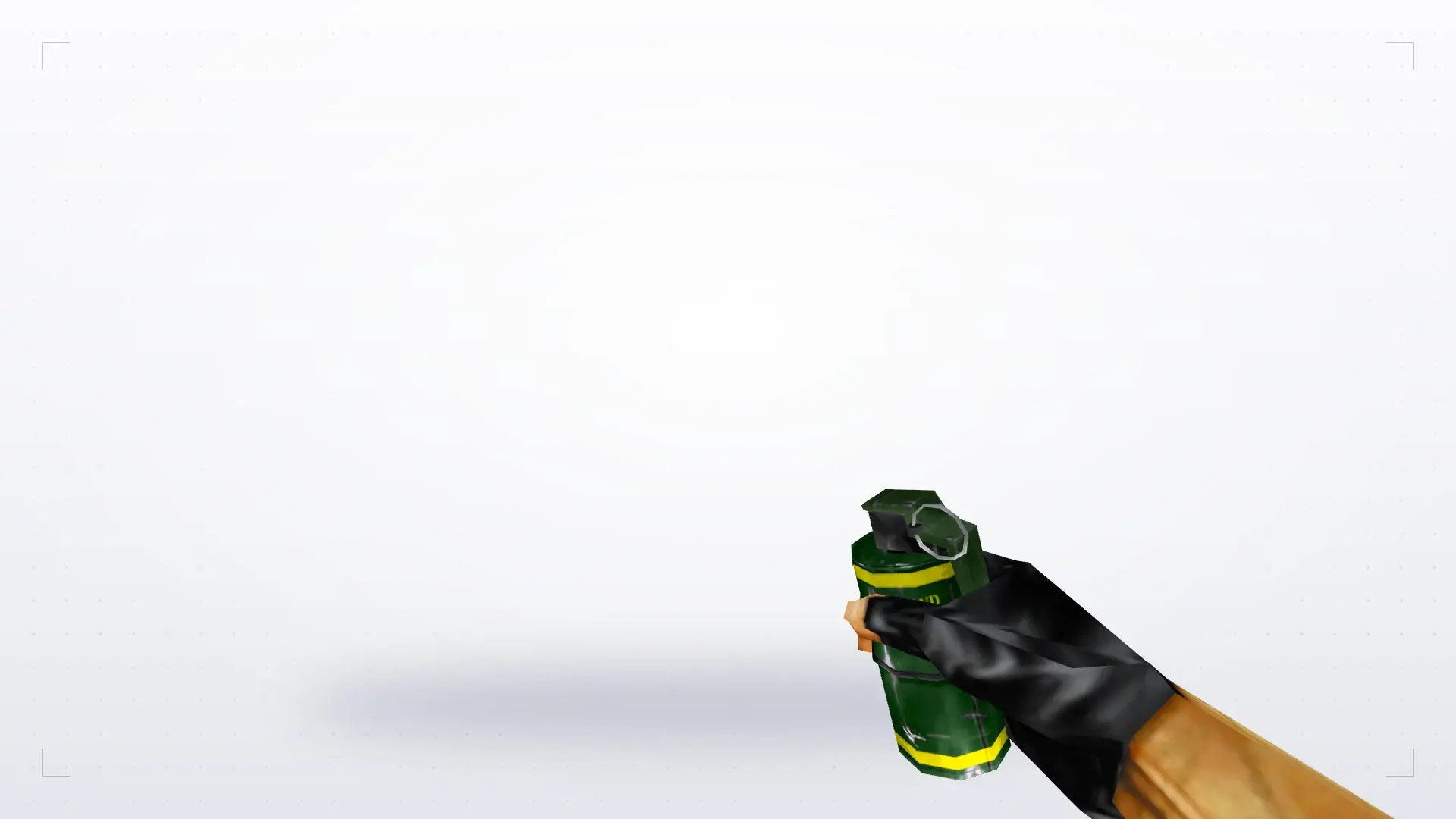 Military M26 HE Grenade — first person