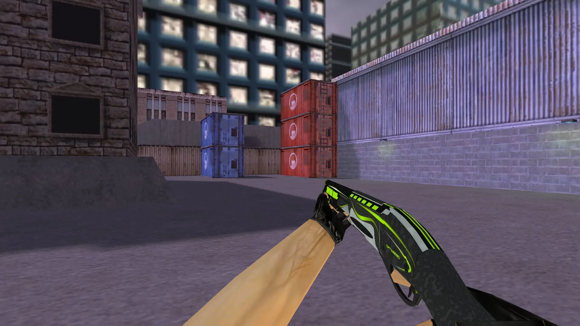 Sawed-Off | Limelight — cs_assault (first person)