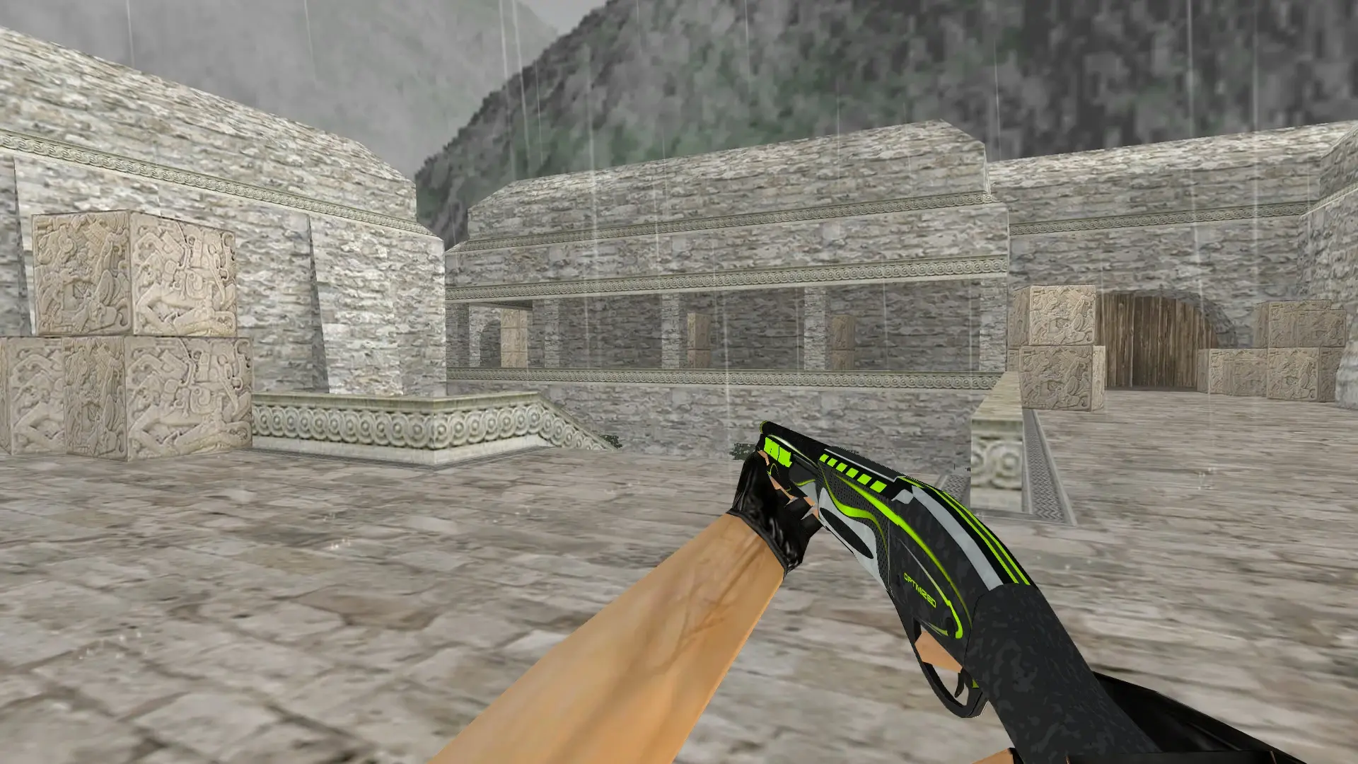 Sawed-Off | Limelight — de_aztec (first person)