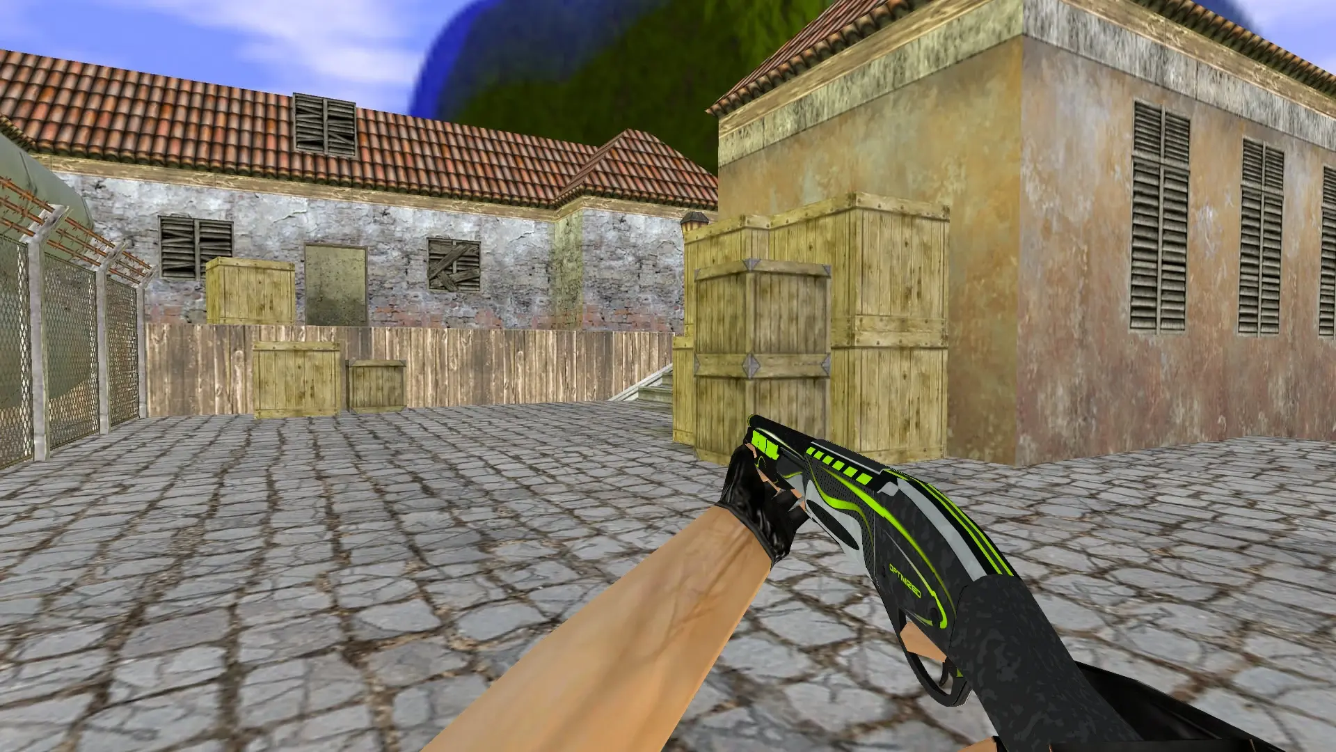 Sawed-Off | Limelight — de_inferno (first person)