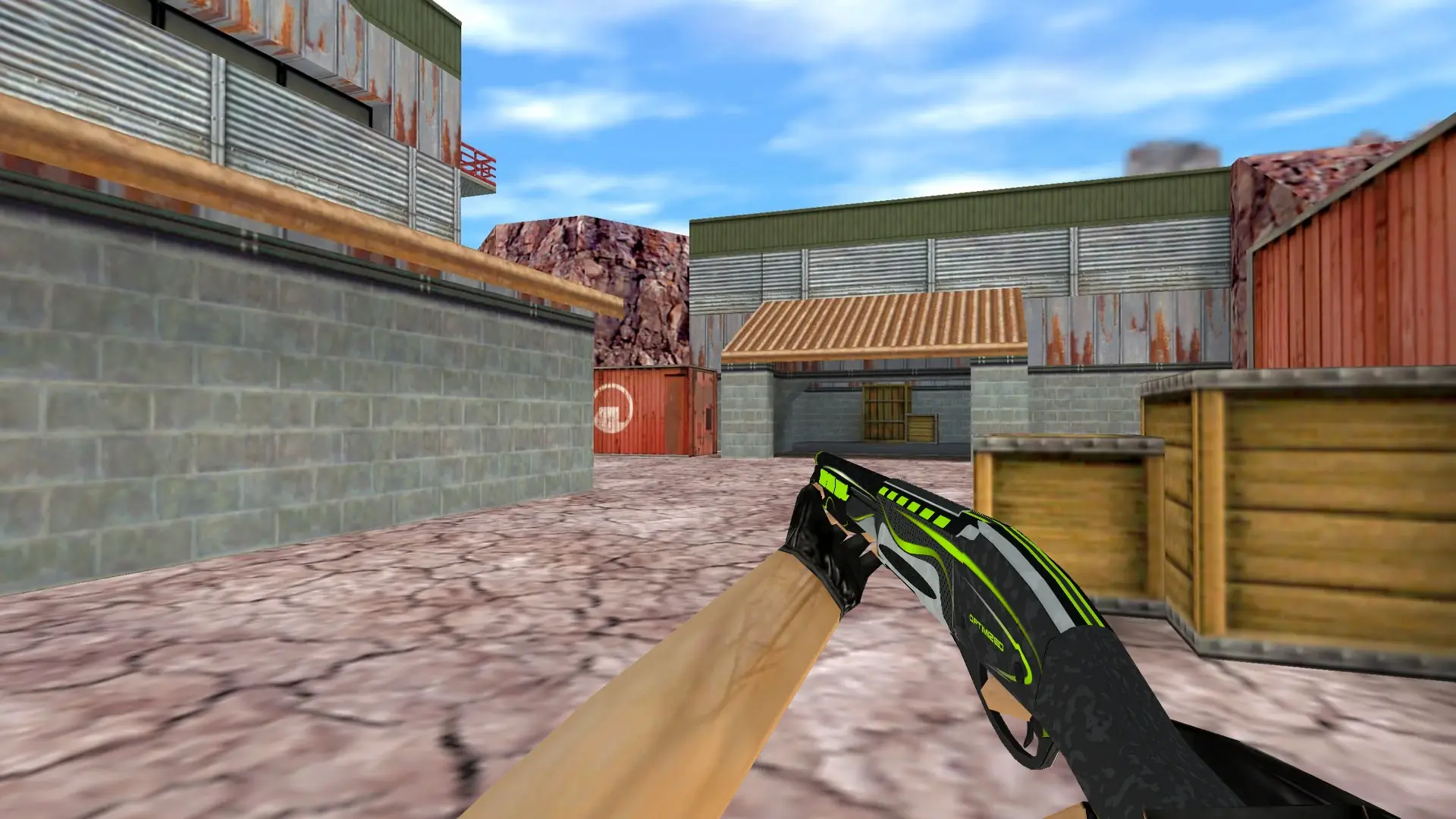 Sawed-Off | Limelight — de_nuke (first person)