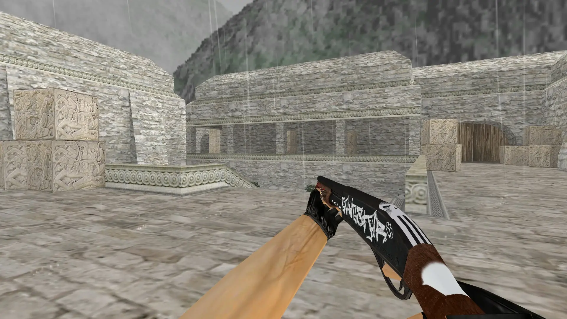 M3: Gangstar — de_aztec (first person)