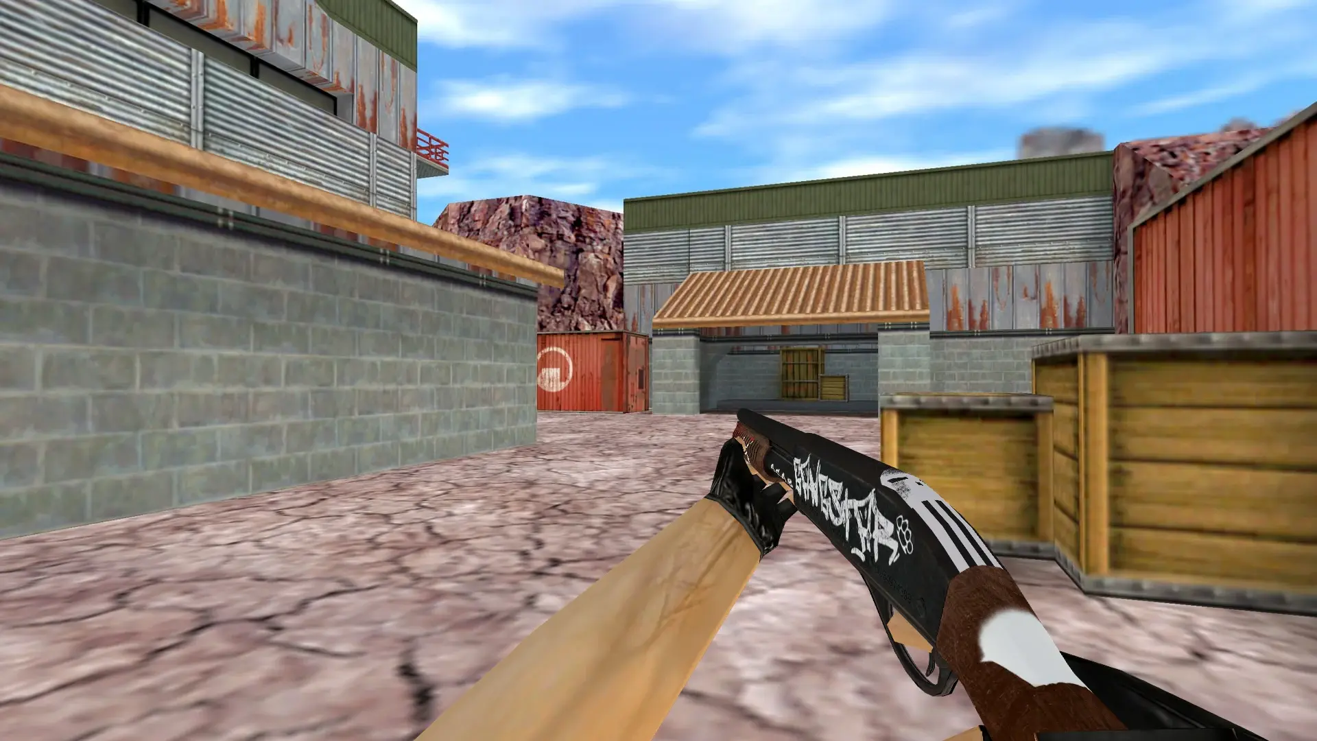 M3: Gangstar — de_nuke (first person)