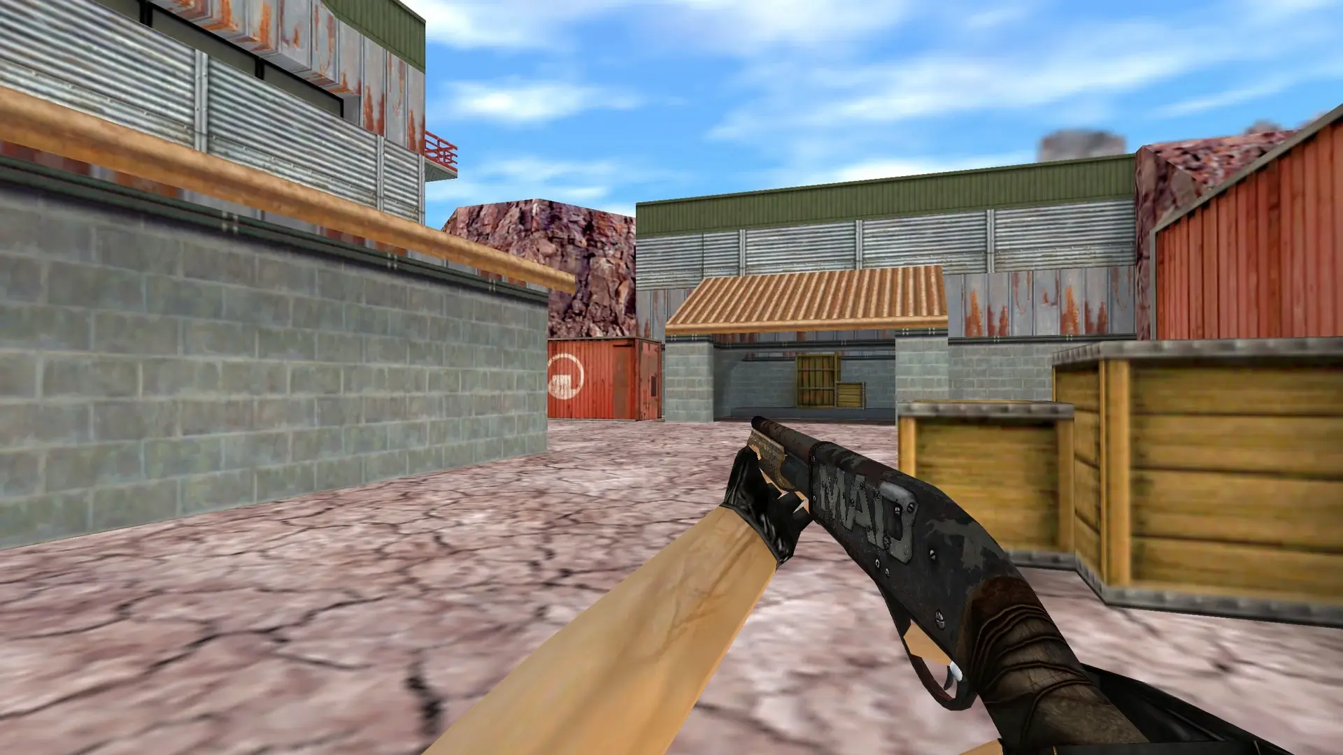 Sawed-Off Mad Maniac — de_nuke (first person)