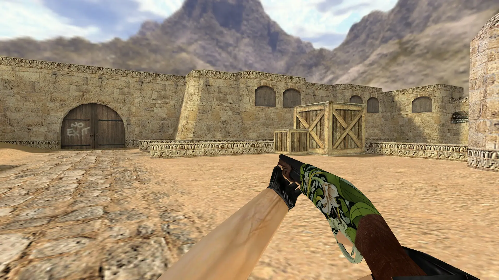 Sawed-Off | Morris — de_dust2 (first person)