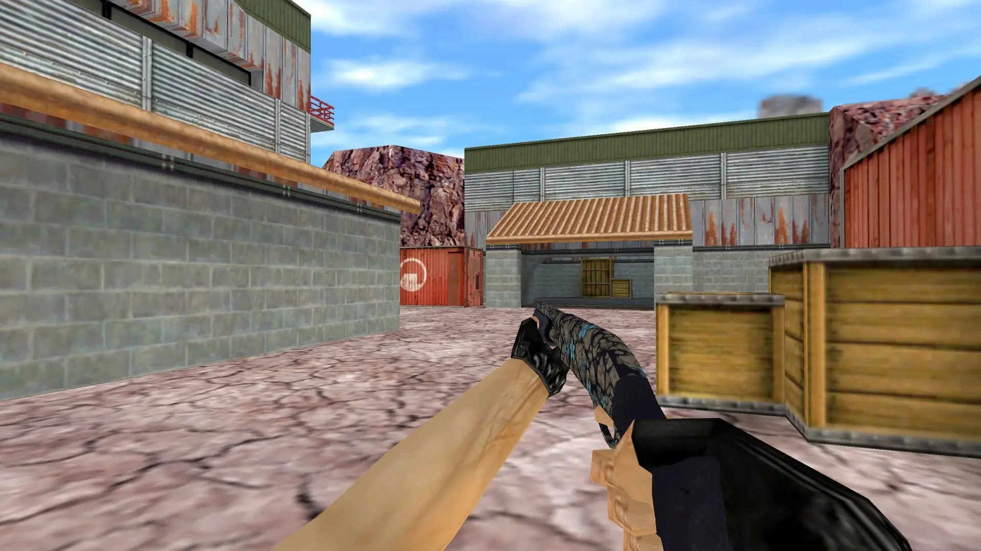 Sawed-Off | Parched — de_nuke (first person)