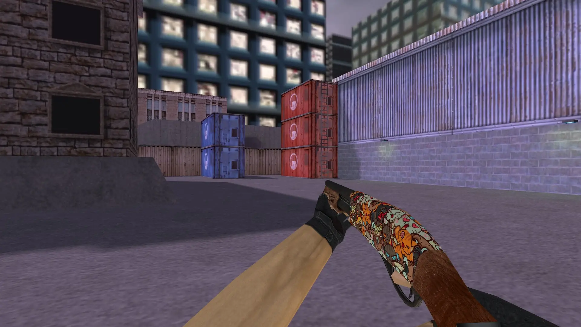 Sawed-Off PAW — cs_assault (first person)