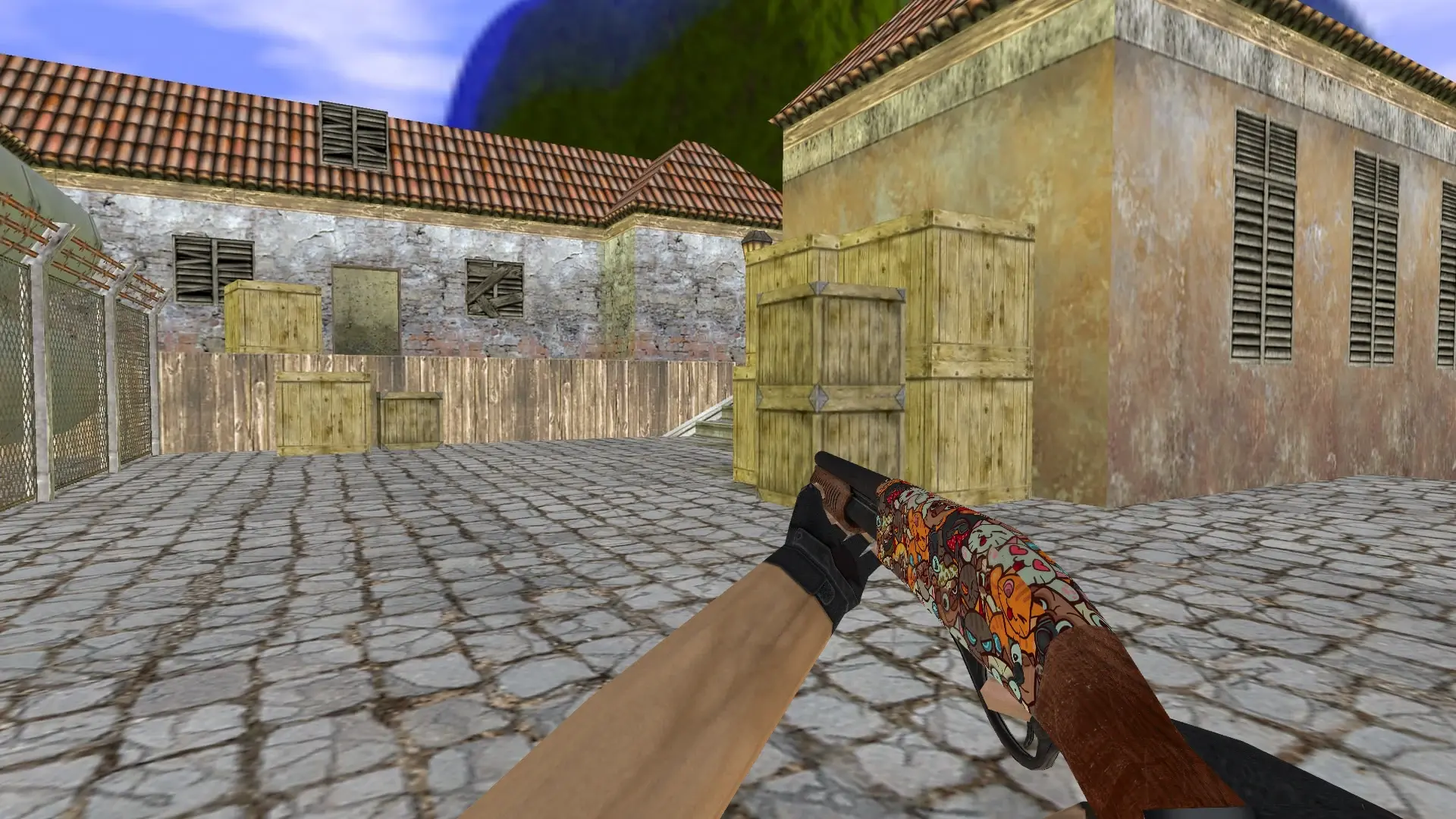 Sawed-Off PAW — de_inferno (first person)